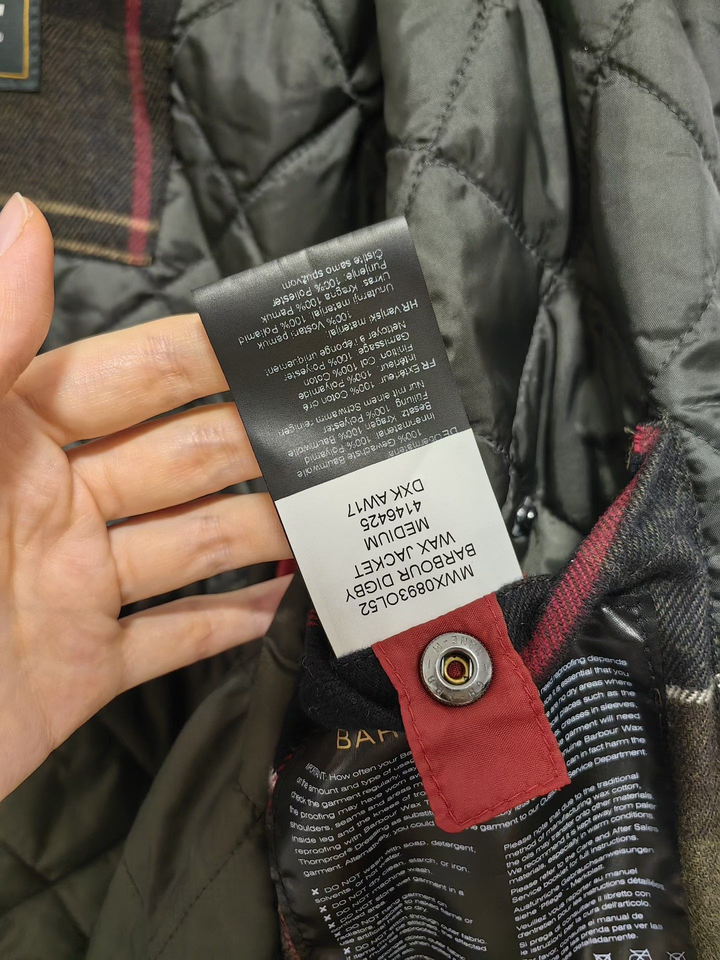 Barbour Barbour Digby Waxed Cotton Jacket Size US M / EU 48-50 / 2 - 8 Thumbnail