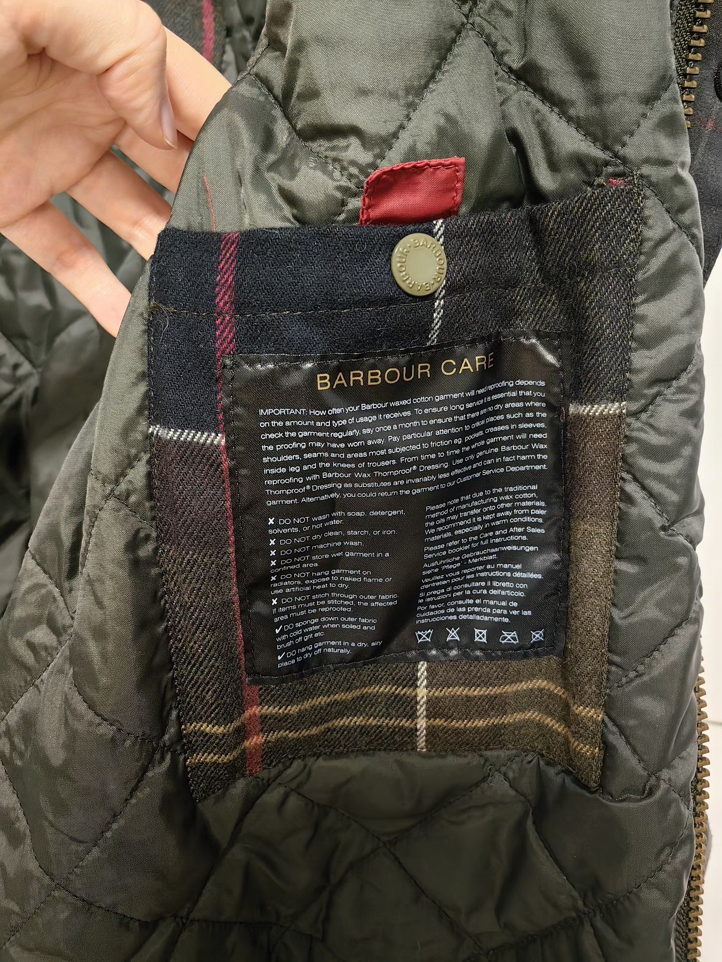 Barbour Barbour Digby Waxed Cotton Jacket Size US M / EU 48-50 / 2 - 7 Thumbnail