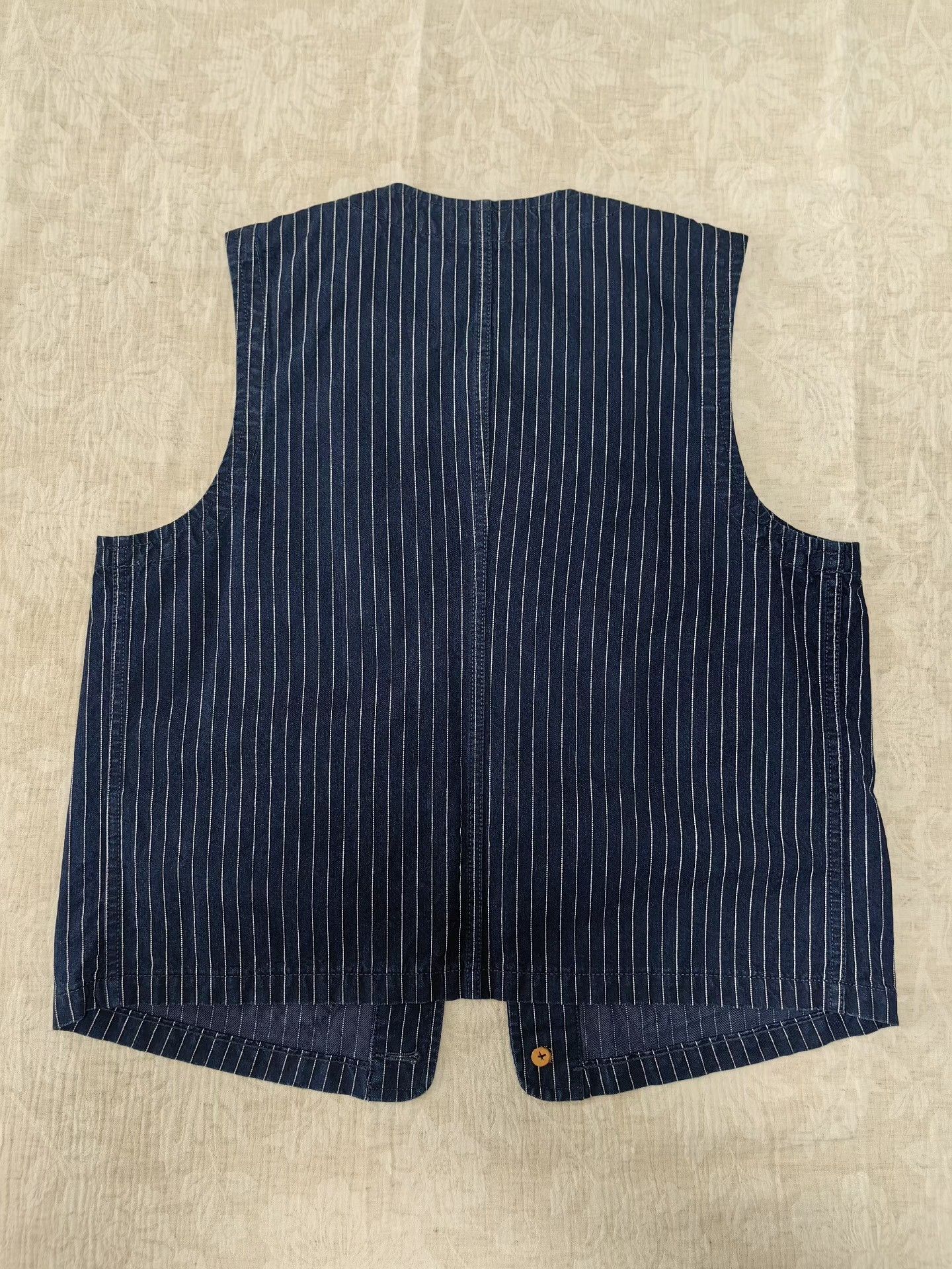 Black Brown 1826 TACITURNLI Brown's Striped Vest Size US L / EU 52-54 / 3 - 3 Thumbnail