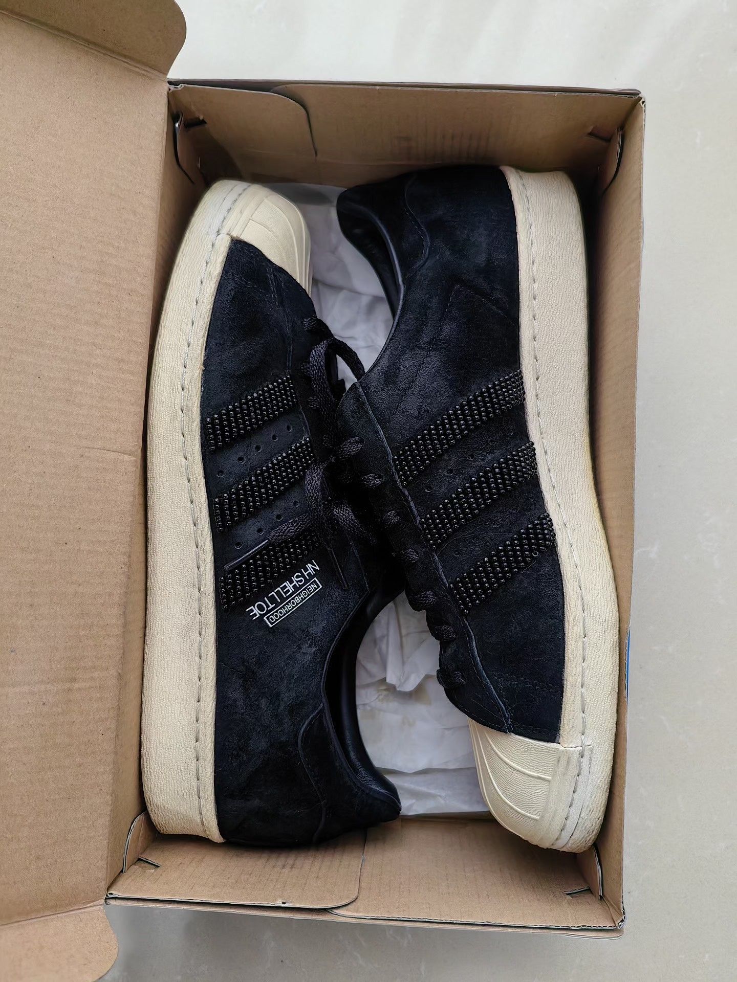Adidas adidas Neighborhood NBHD Shell Toe Size US 10 / EU 43 - 8 Thumbnail