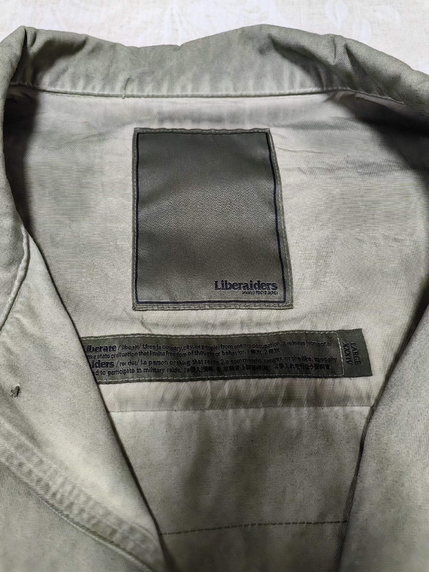 Liberaiders Liberaiders Military Style Shirt Jacket Size US L / EU 52-54 / 3 - 2 Thumbnail