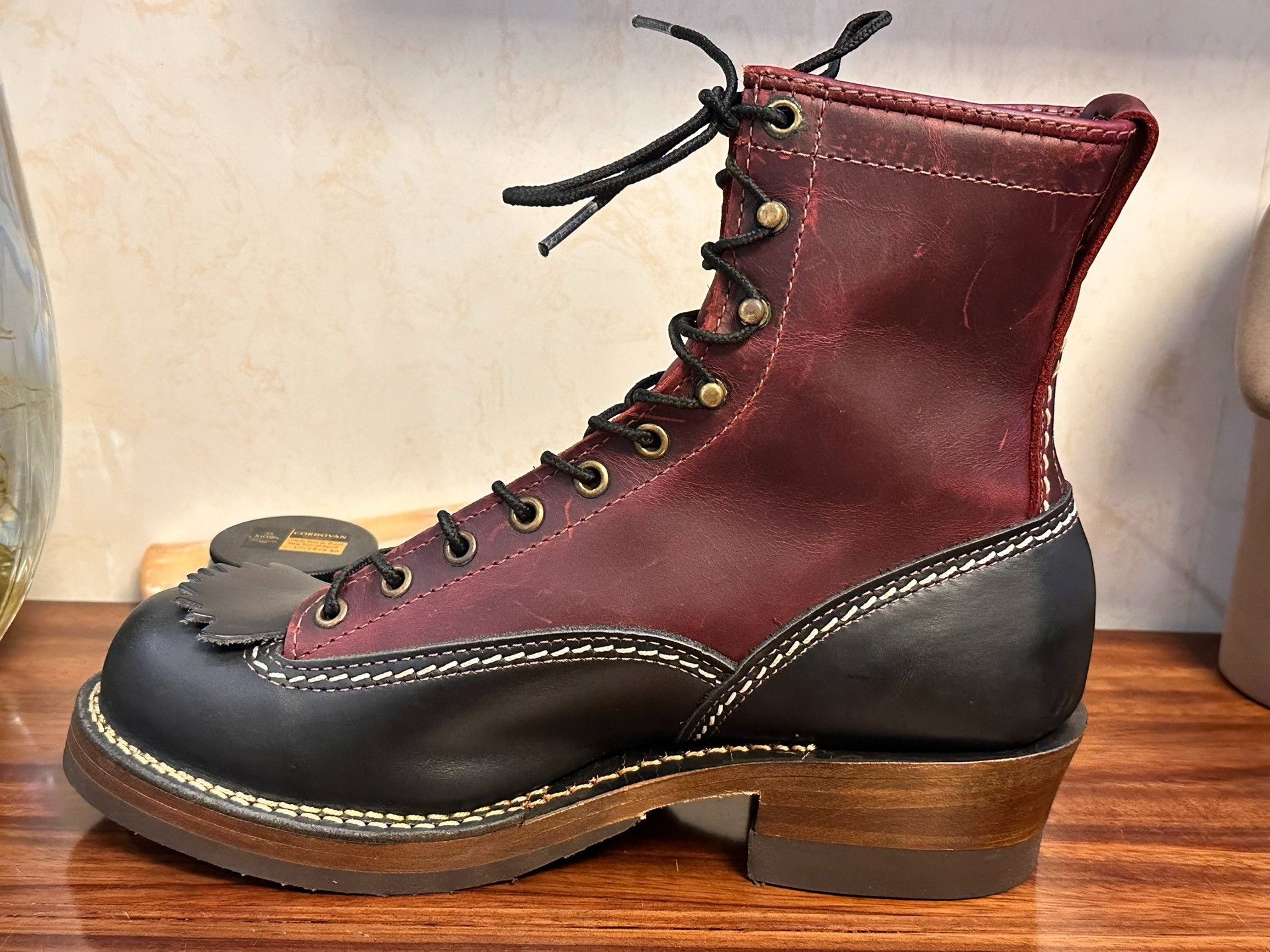 WESCO Wesco Jobmaster Two-Tone Short Face Size US 8 / EU 41 - 5 Thumbnail