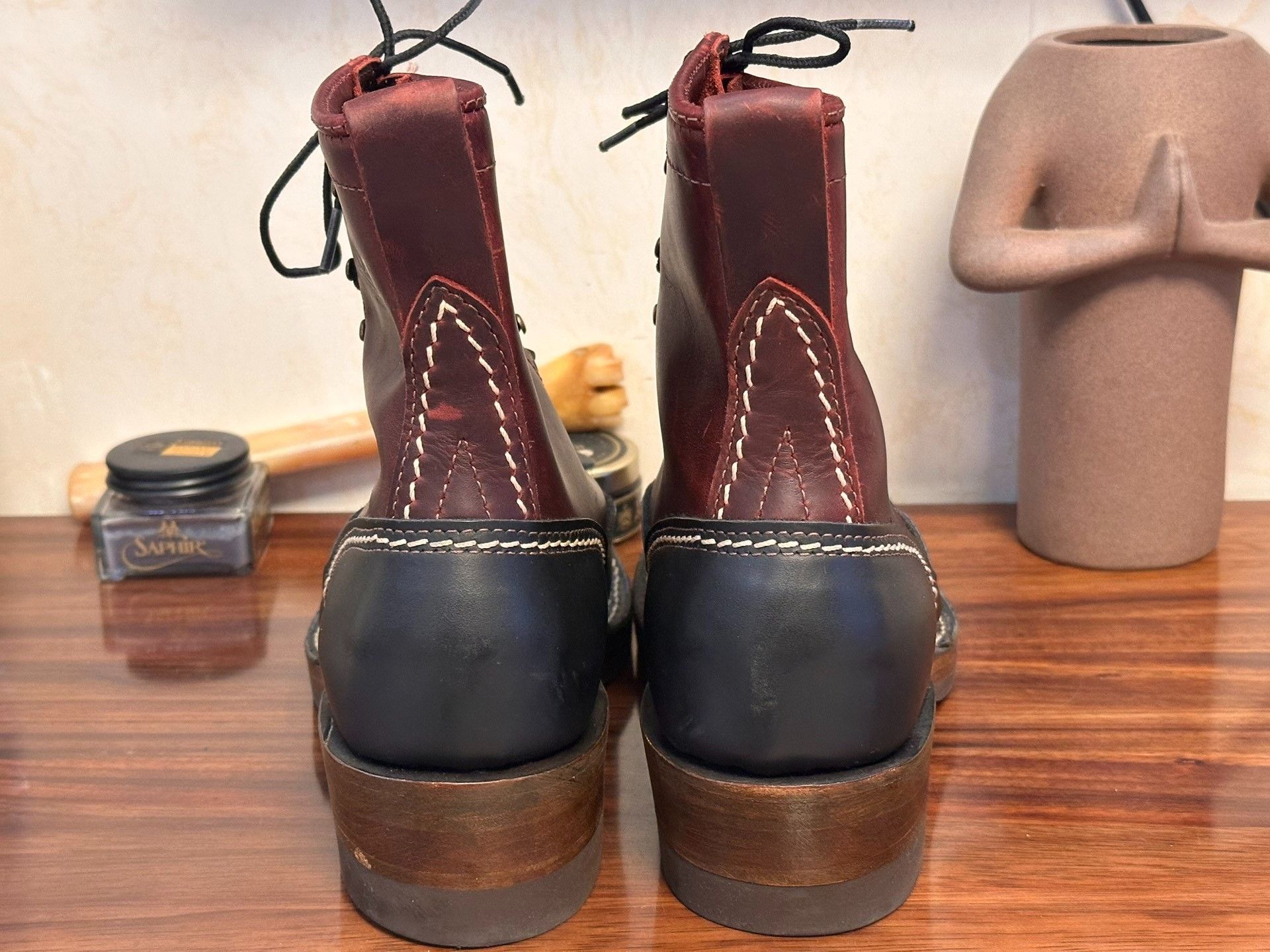 WESCO Wesco Jobmaster Two-Tone Short Face Size US 8 / EU 41 - 6 Thumbnail