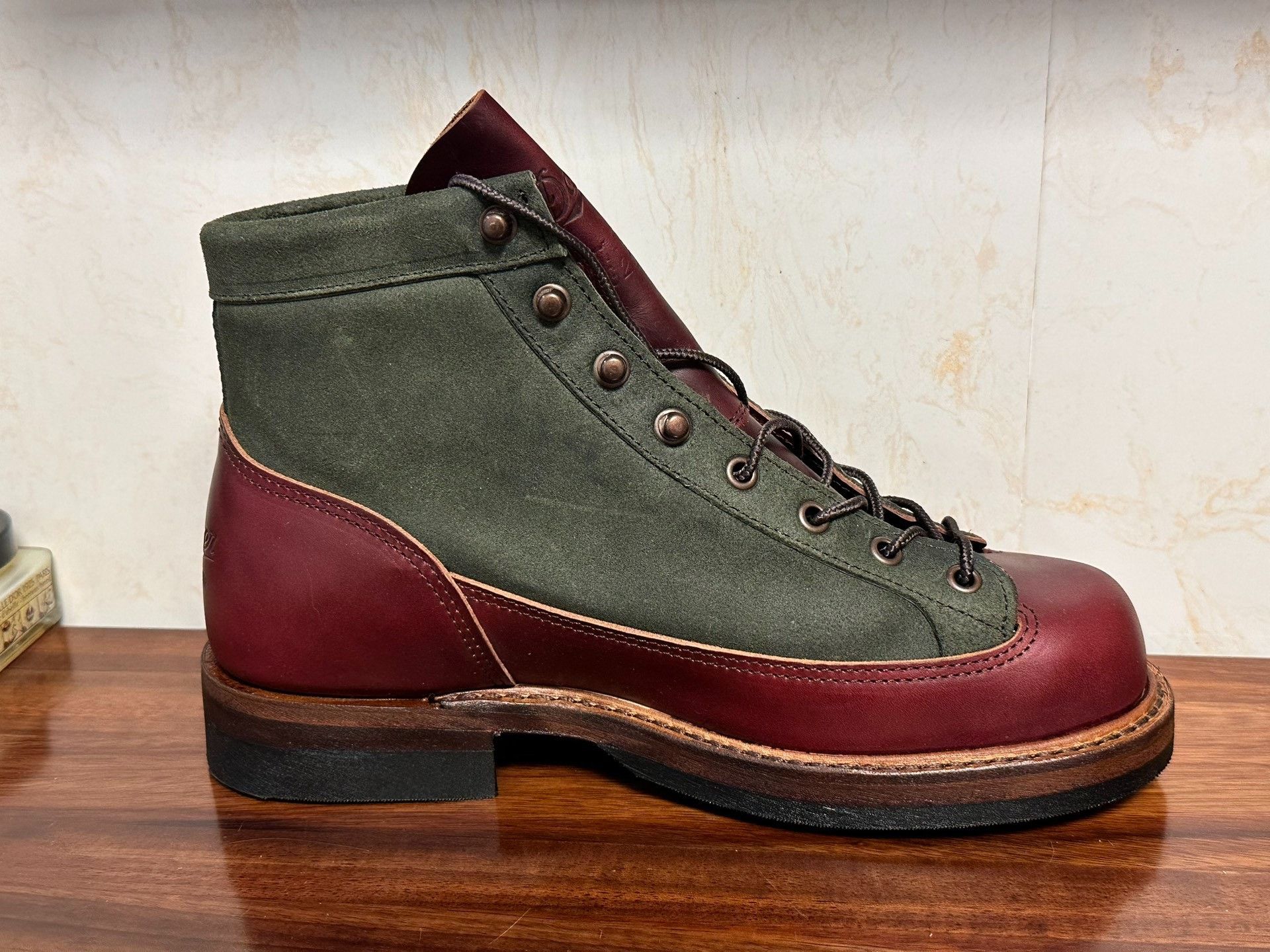 Danner Danner BISMARK3 Horween Leather Work Boots Size US 7.5 / EU 40-41 - 4 Thumbnail