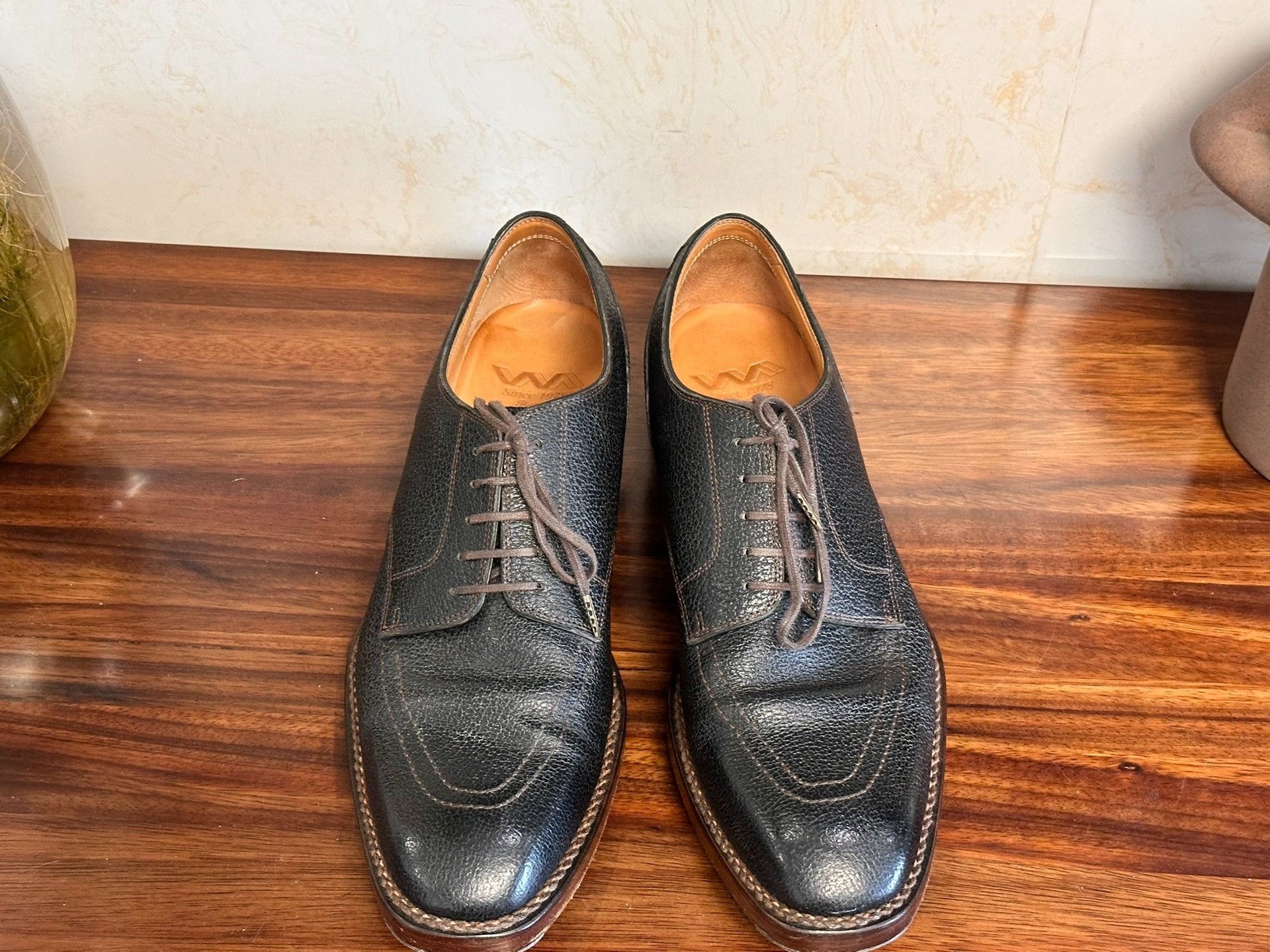 lot78 WM1978 Formal Leather Shoes Size US 7 / EU 40 - 2 Thumbnail