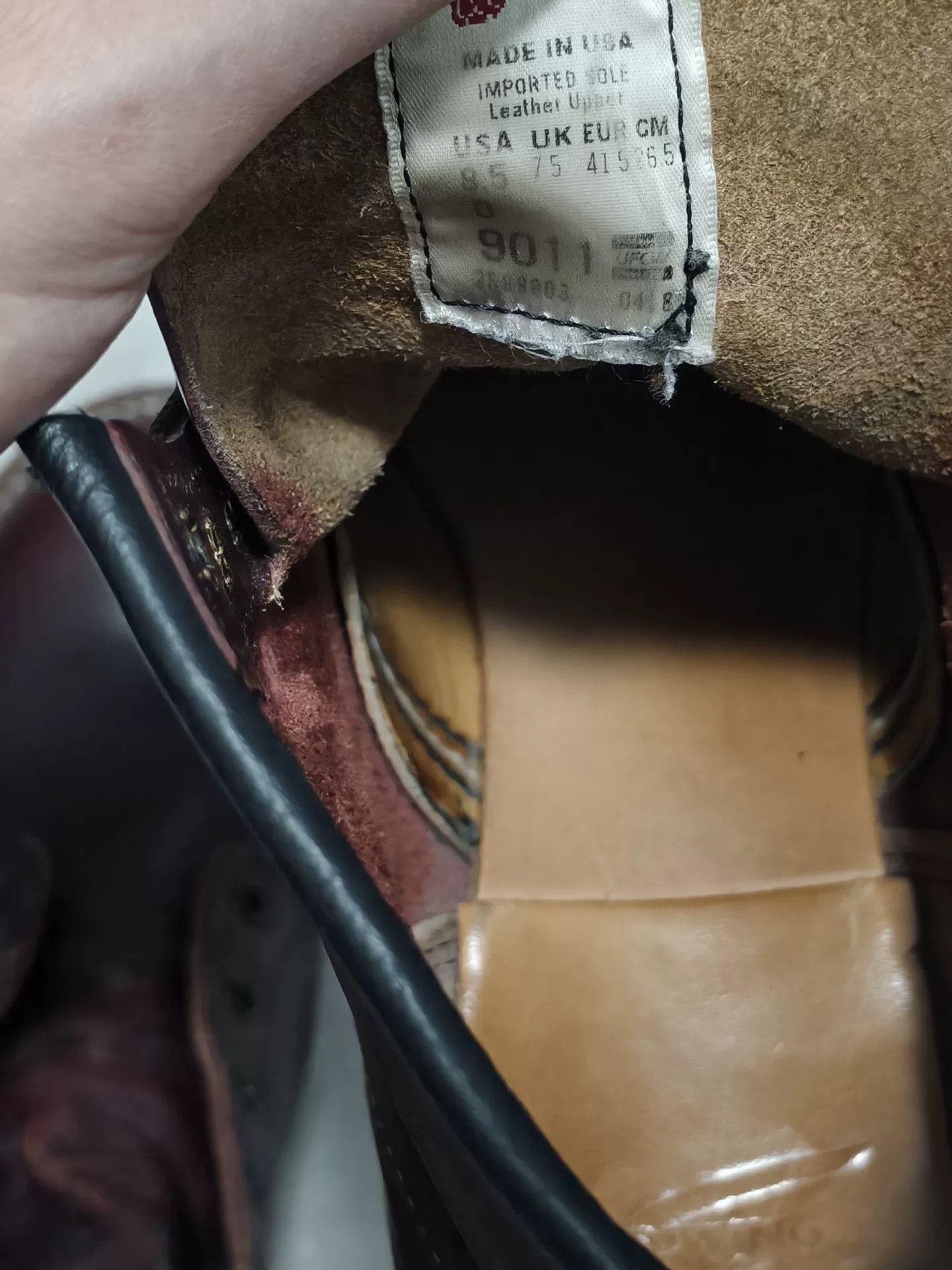 Red Wing Red Wing 9011 Featherstone Leather Boots Size US 8.5 / EU 41-42 - 5 Thumbnail