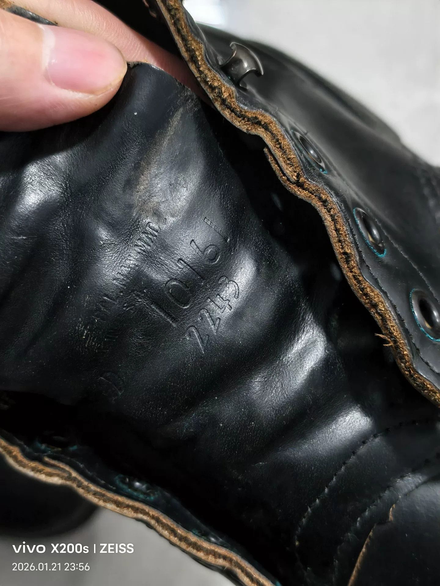 Red Wing Redwing 2243 Black Leather Boots Size US 8.5 / EU 41-42 - 7 Thumbnail