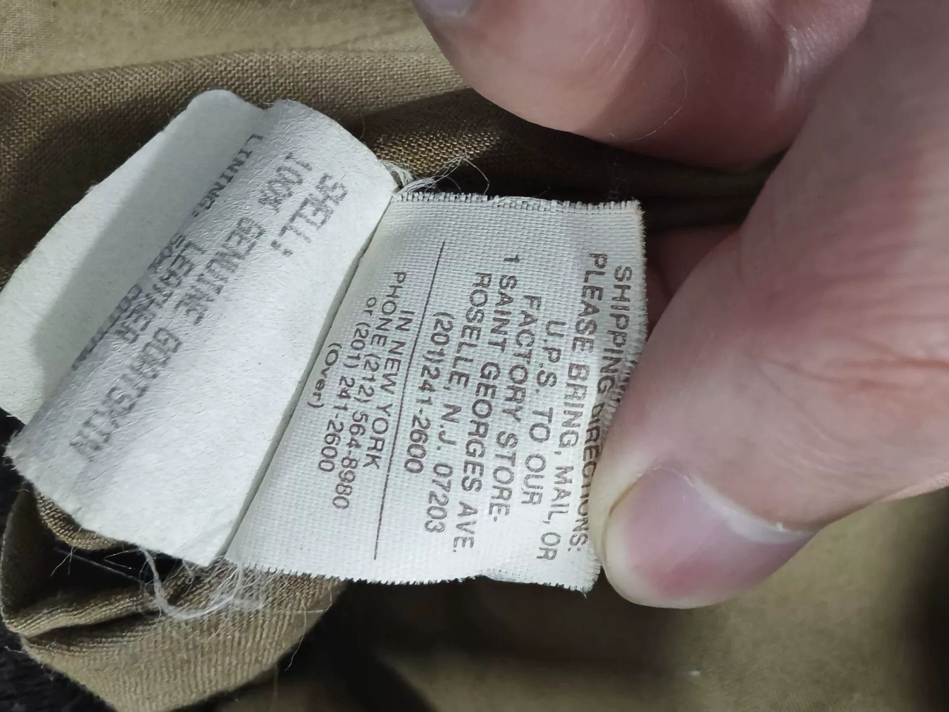 Cooper 1988 US Military A-2 Goatskin Jacket Size US XS / EU 42 / 0 - 8 Thumbnail