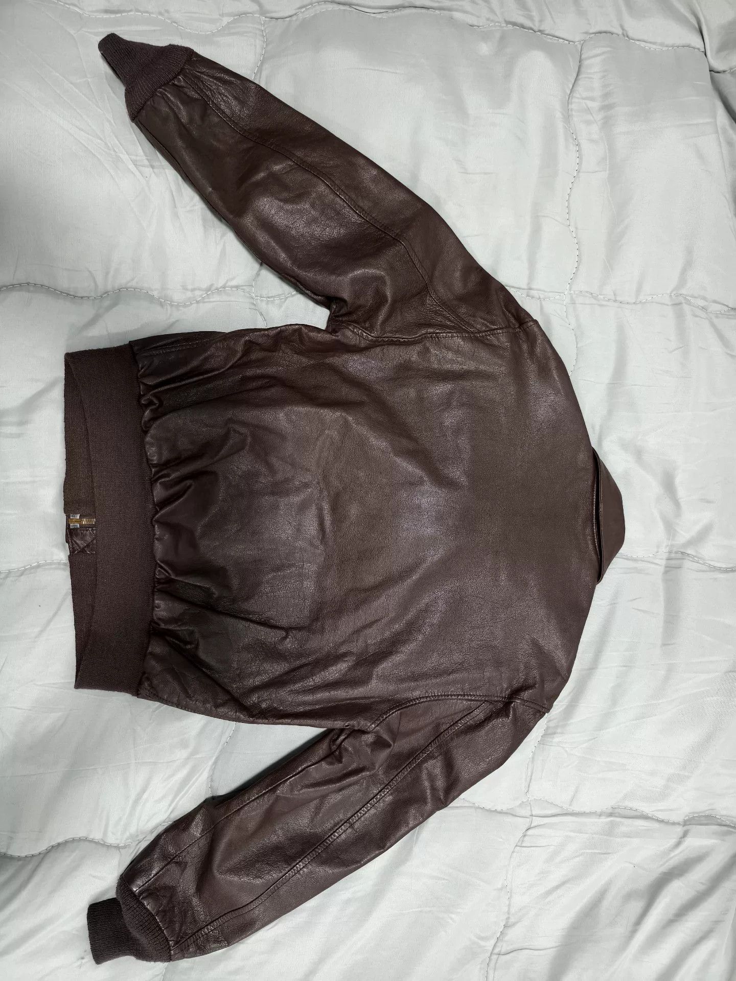 Cooper 1988 US Military A-2 Goatskin Jacket Size US XS / EU 42 / 0 - 2 Thumbnail