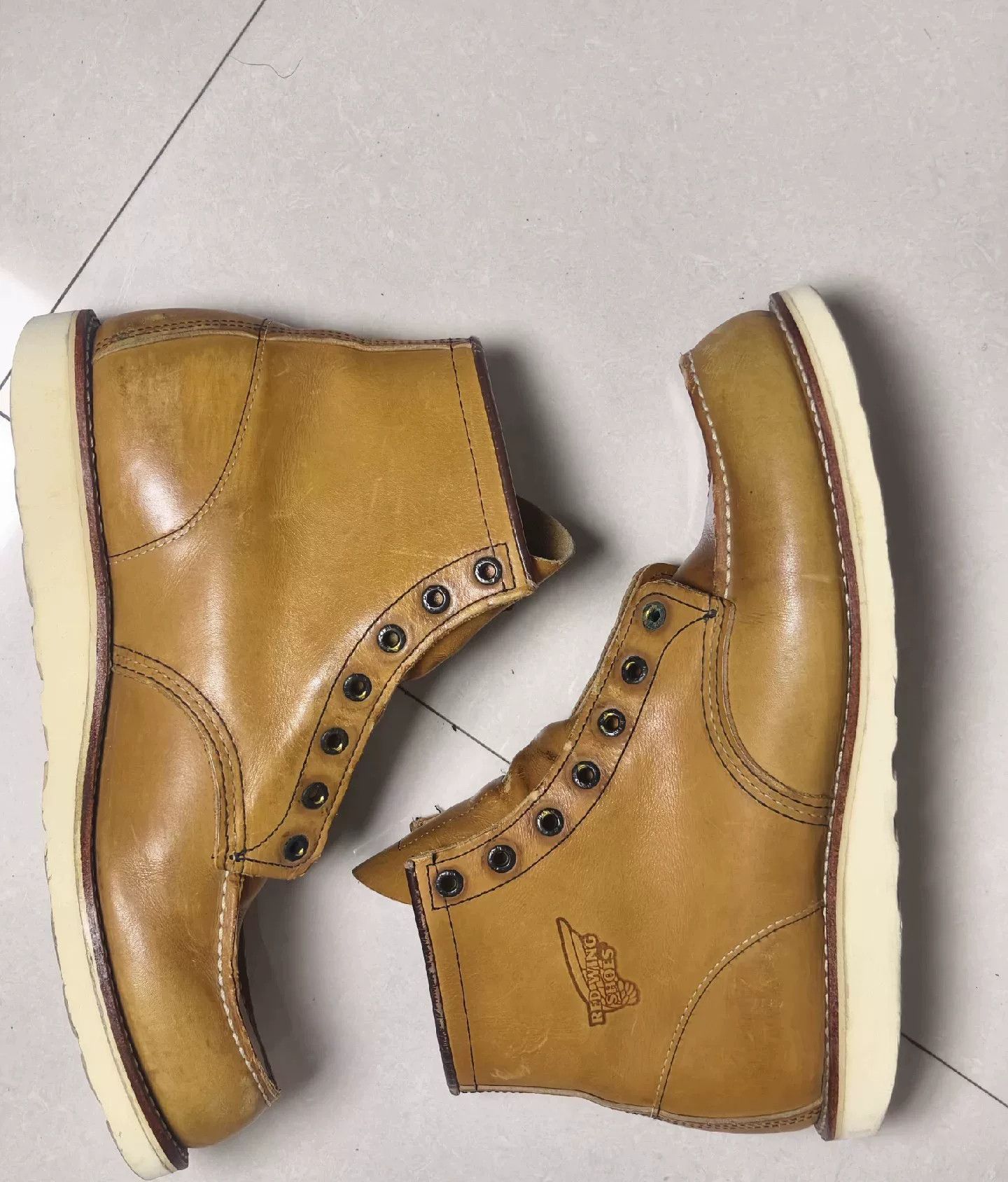 Red Wing Red Wing 875 Sunset Yellow Boot Size US 10.5 / EU 43-44 - 3 Thumbnail