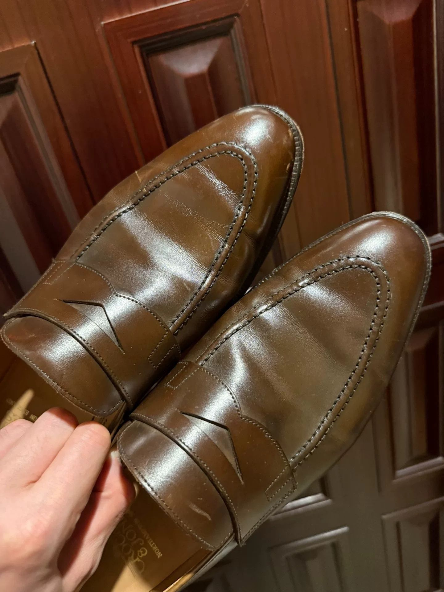 Crockett & Jones Crockett & Jones Penny Loafer Size US 12 / EU 45 - 3 Thumbnail