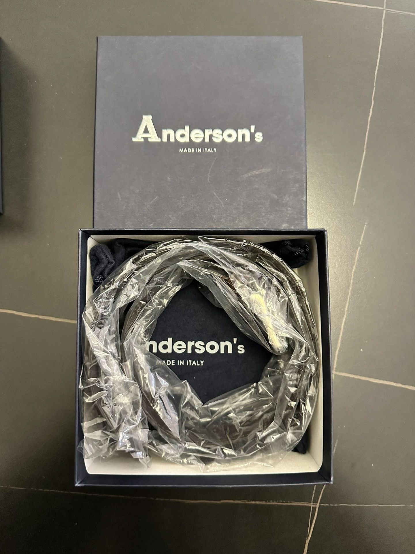 Andersons Anderson's Horween Leather Dress Belt Size ONE SIZE - 3 Thumbnail