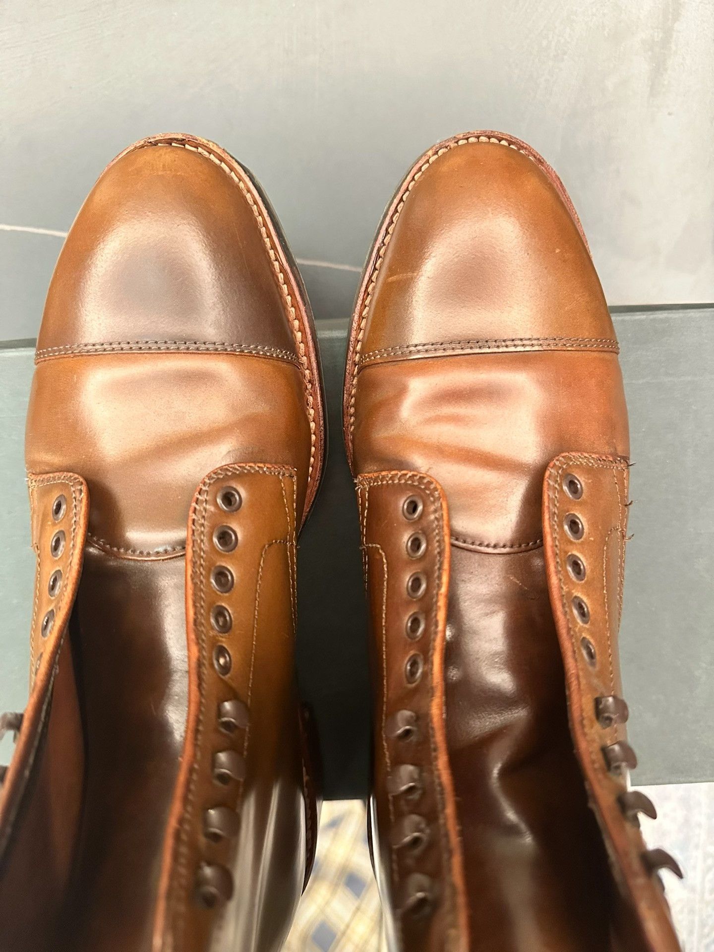 Alden Alden Ravello Shell Cordovan Cap Toe Boot Size US 8.5 / EU 41-42 - 3 Thumbnail