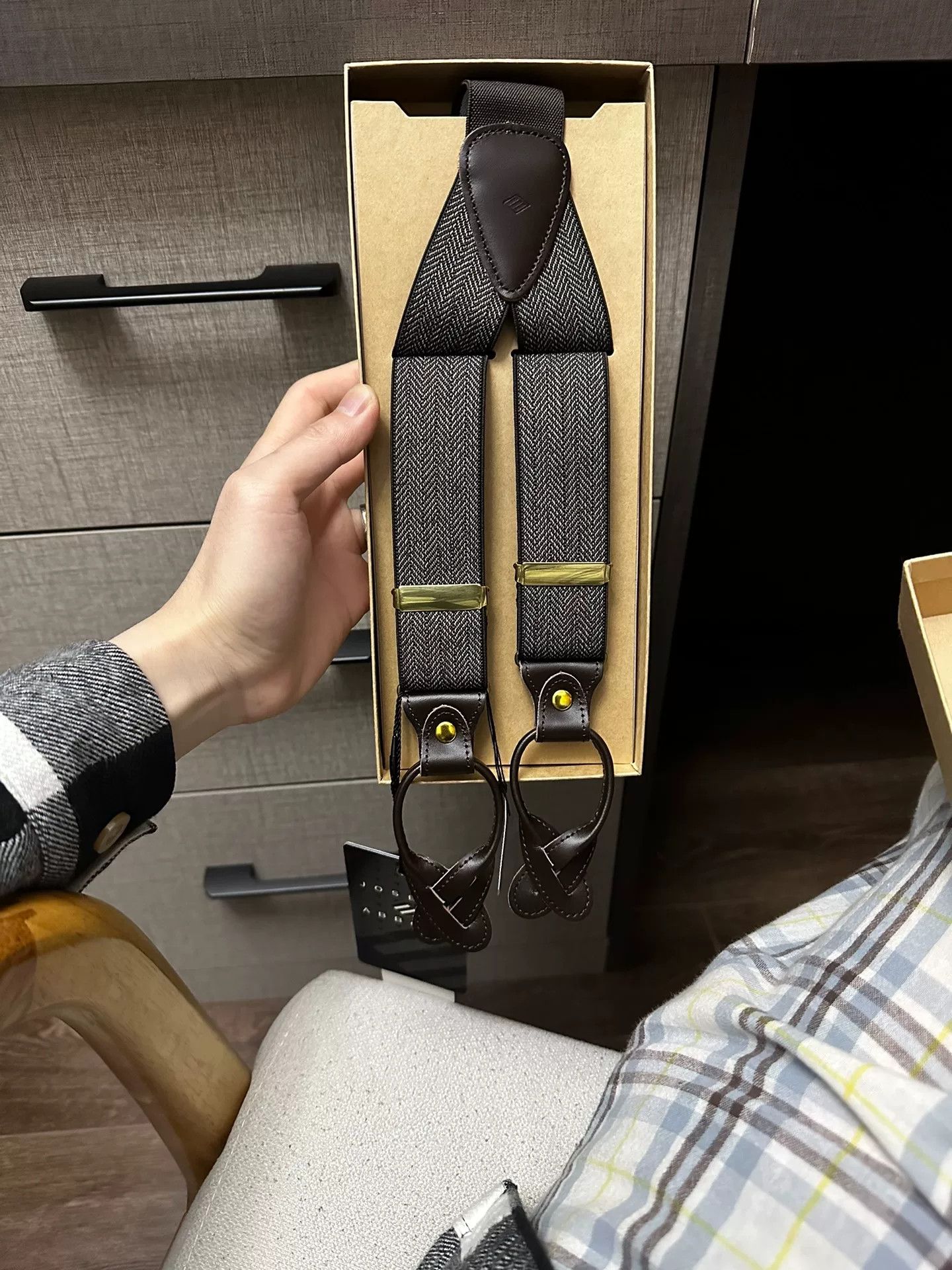 Joseph Abboud Joseph Abboud Japanese-Made Suspenders Size ONE SIZE - 3 Thumbnail