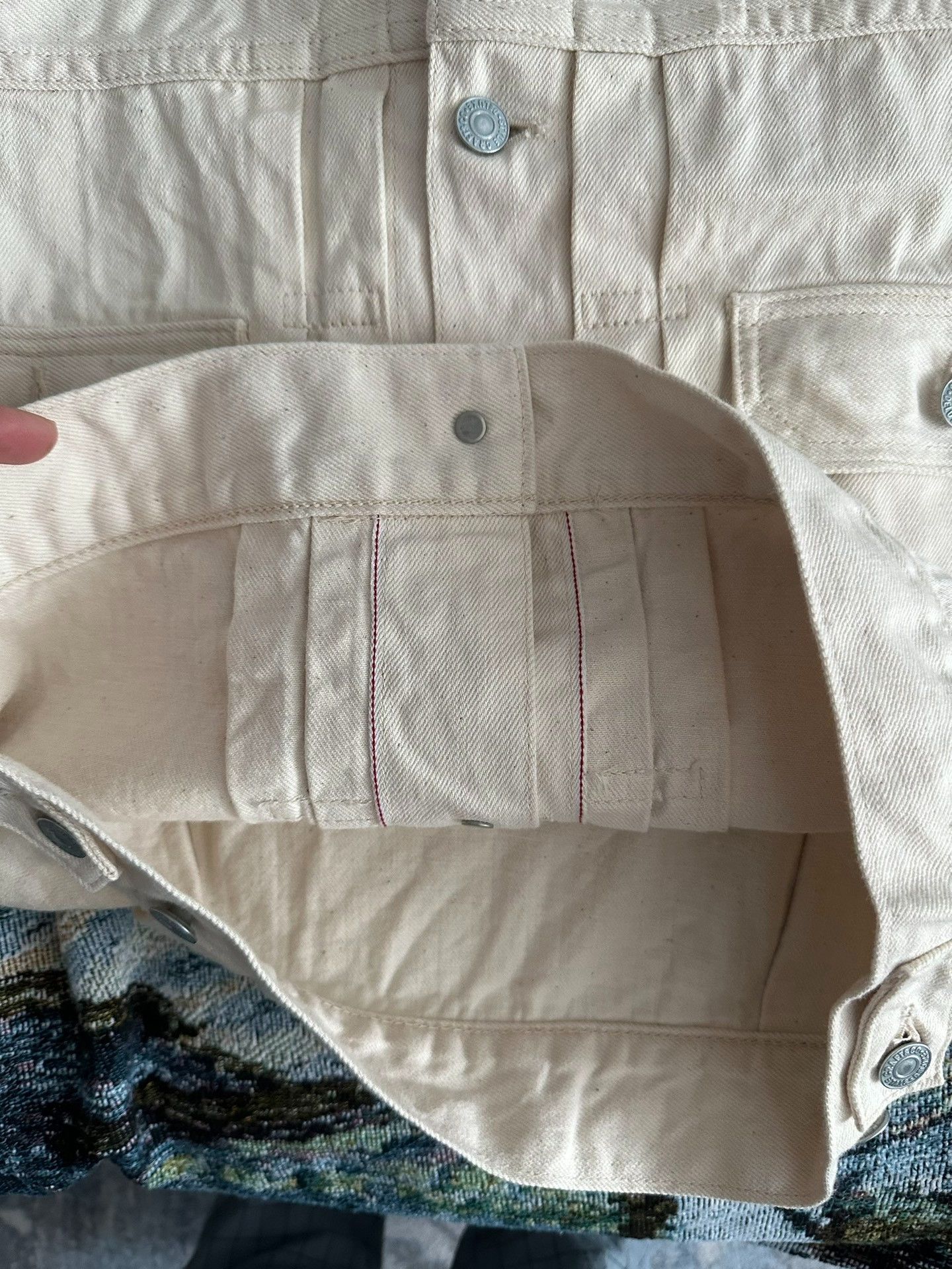 Evisu EVISU Type2 Lot 1507 White Jacket Size US M / EU 48-50 / 2 - 3 Thumbnail