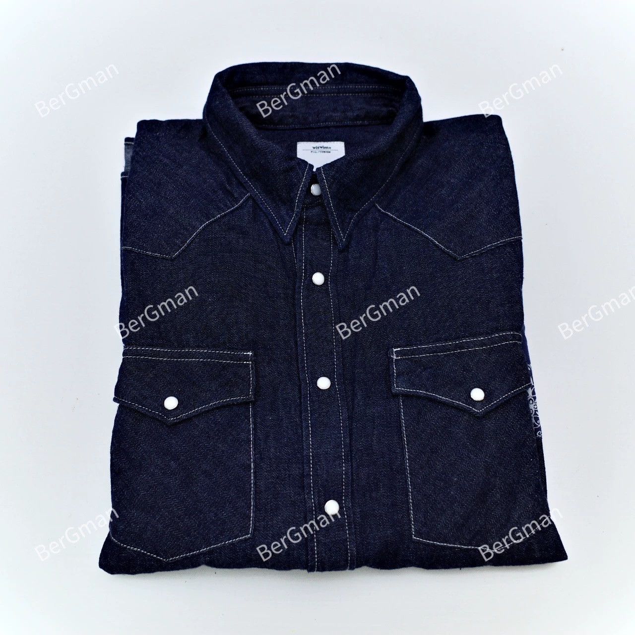 Visvim VISVIM 17AW BANDANA BORD Denim Shirt Size US M / EU 48-50 / 2 - 6 Thumbnail