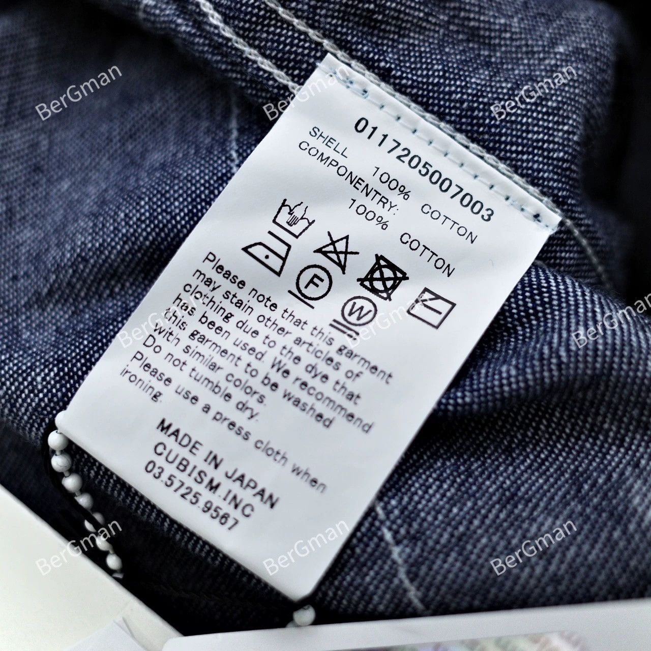 Visvim VISVIM 17AW BANDANA BORD Denim Shirt Size US M / EU 48-50 / 2 - 4 Thumbnail