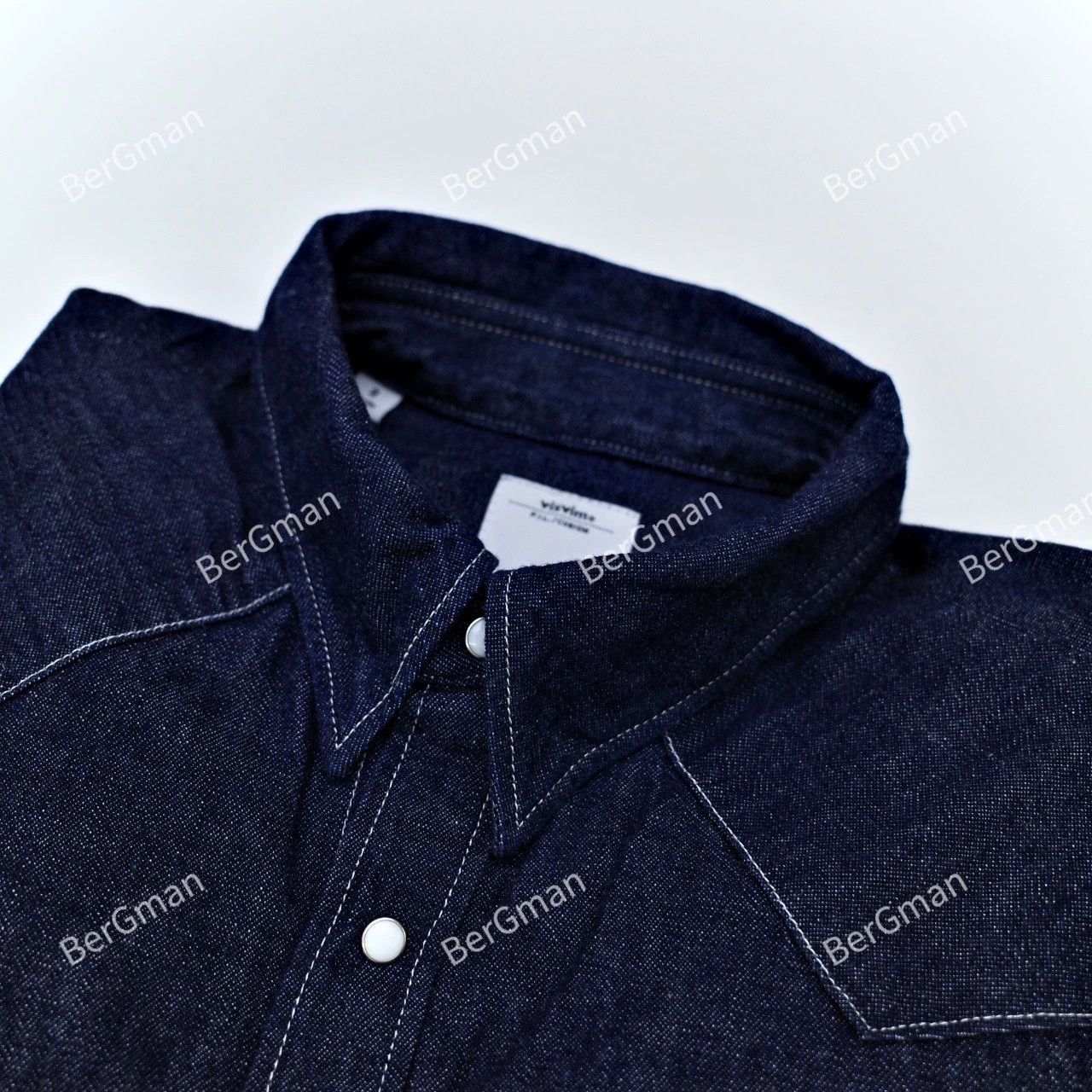 Visvim VISVIM 17AW BANDANA BORD Denim Shirt Size US M / EU 48-50 / 2 - 8 Thumbnail