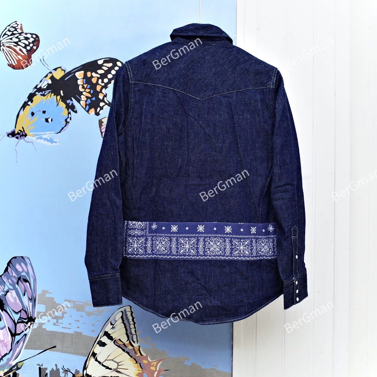 Visvim VISVIM 17AW BANDANA BORD Denim Shirt Size US M / EU 48-50 / 2 - 2 Thumbnail