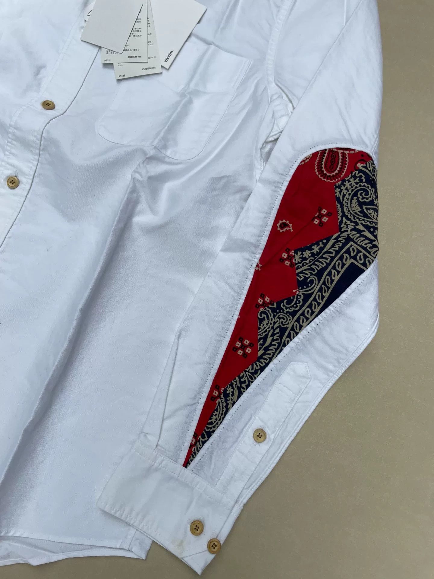Visvim Visvim Albacore L/S Bandana Patch Shirt Size US M / EU 48-50 / 2 - 6 Thumbnail