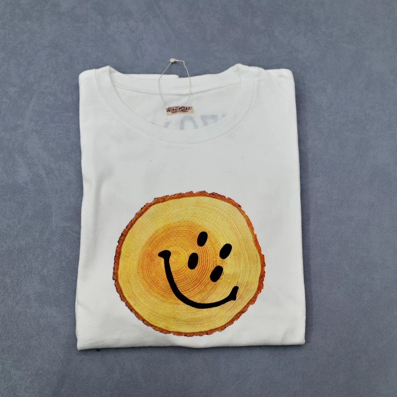 Kapital Kapital Short Sleeve Smile White Tee Size US M / EU 48-50 / 2 - 2 Thumbnail