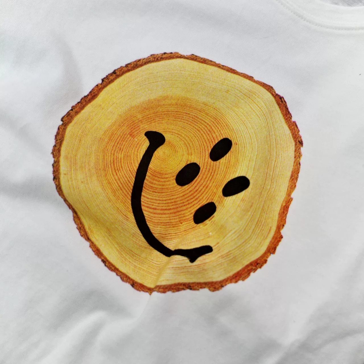 Kapital Kapital Short Sleeve Smile White Tee Size US M / EU 48-50 / 2 - 4 Thumbnail