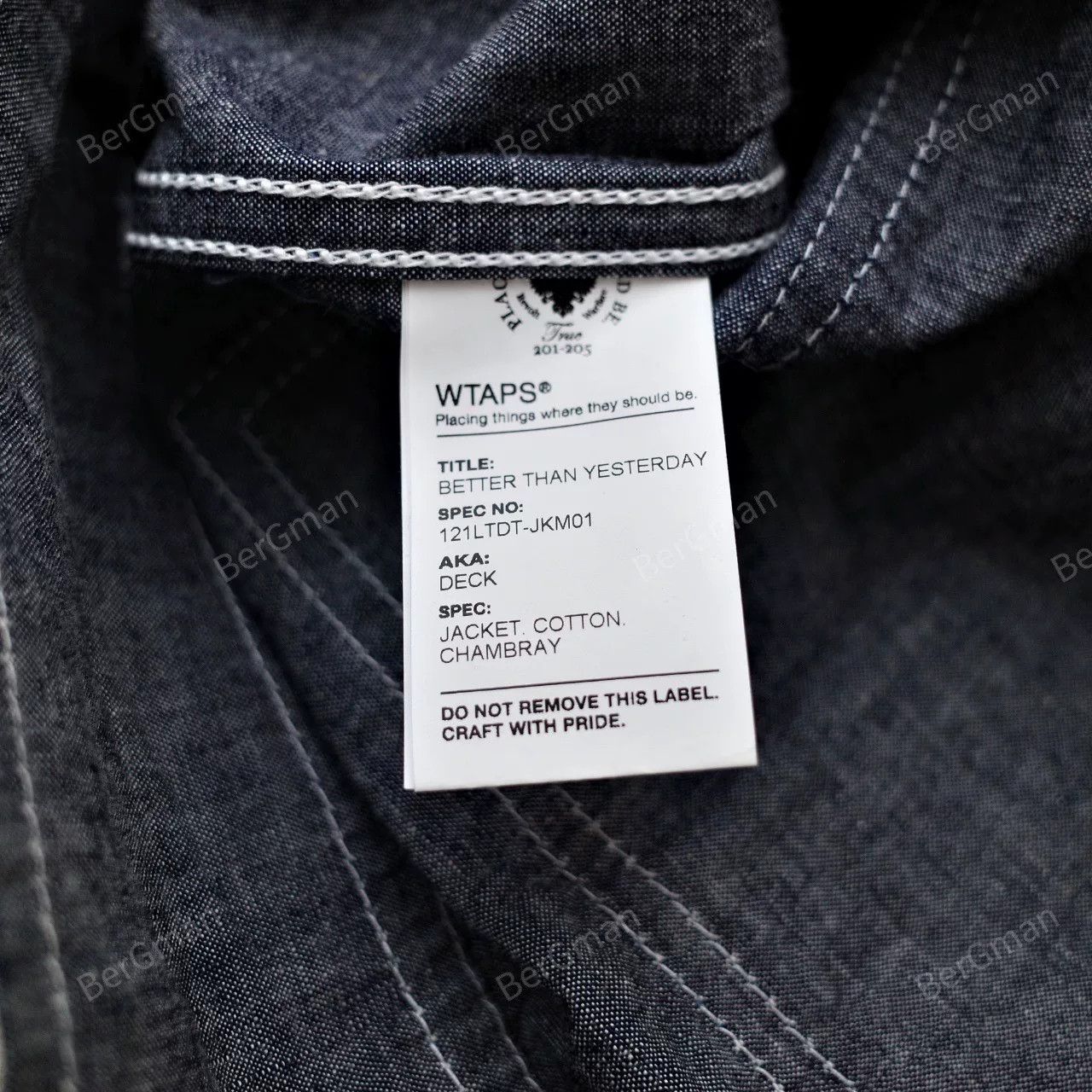 Wtaps Wtaps DECK 12 Two-Pocket Shirt Jacket Size US S / EU 44-46 / 1 - 4 Thumbnail