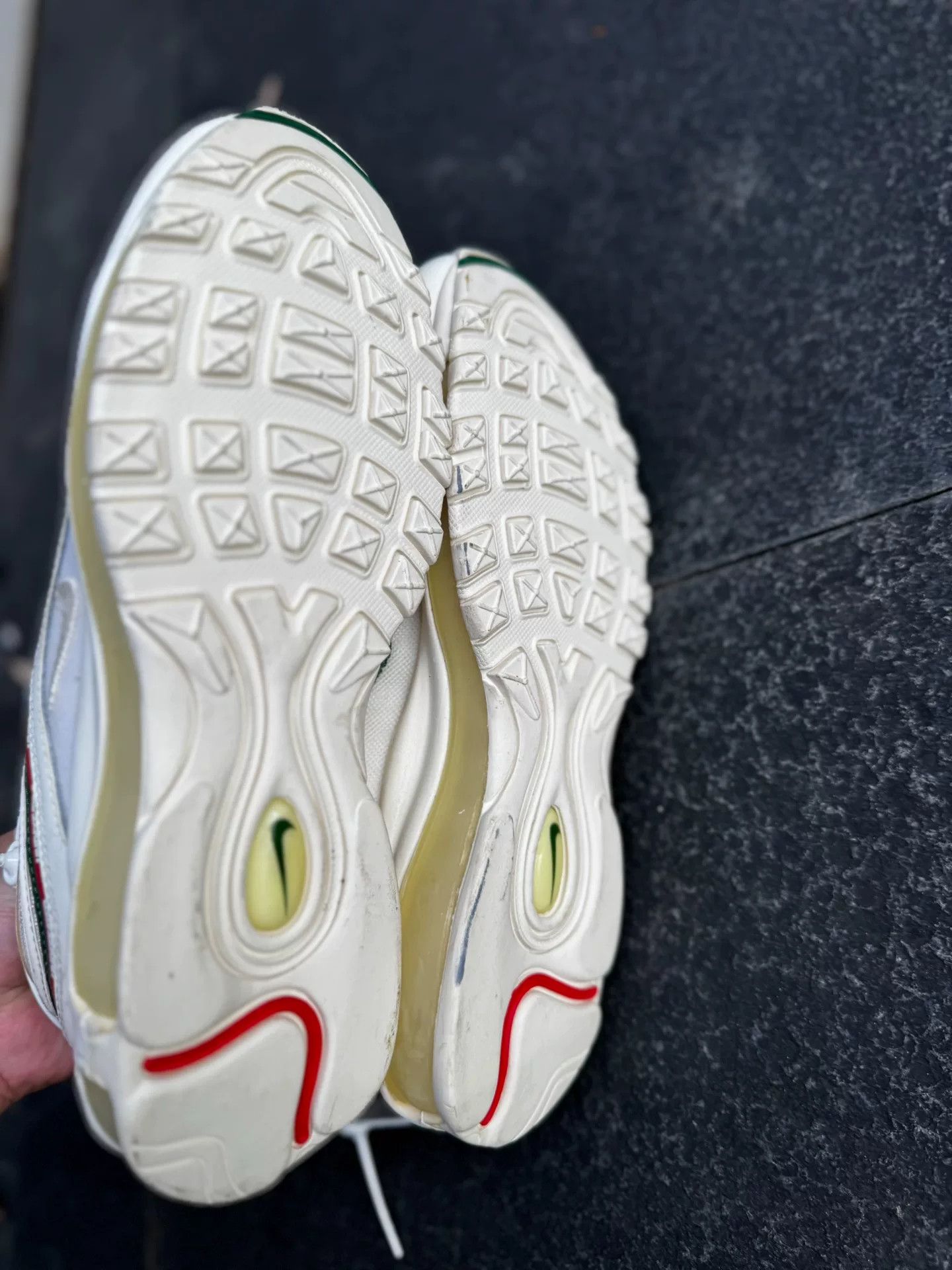 Nike UNDEFEATED Nike Air Max 97 White Sneakers Size US 9 / EU 42 - 5 Thumbnail