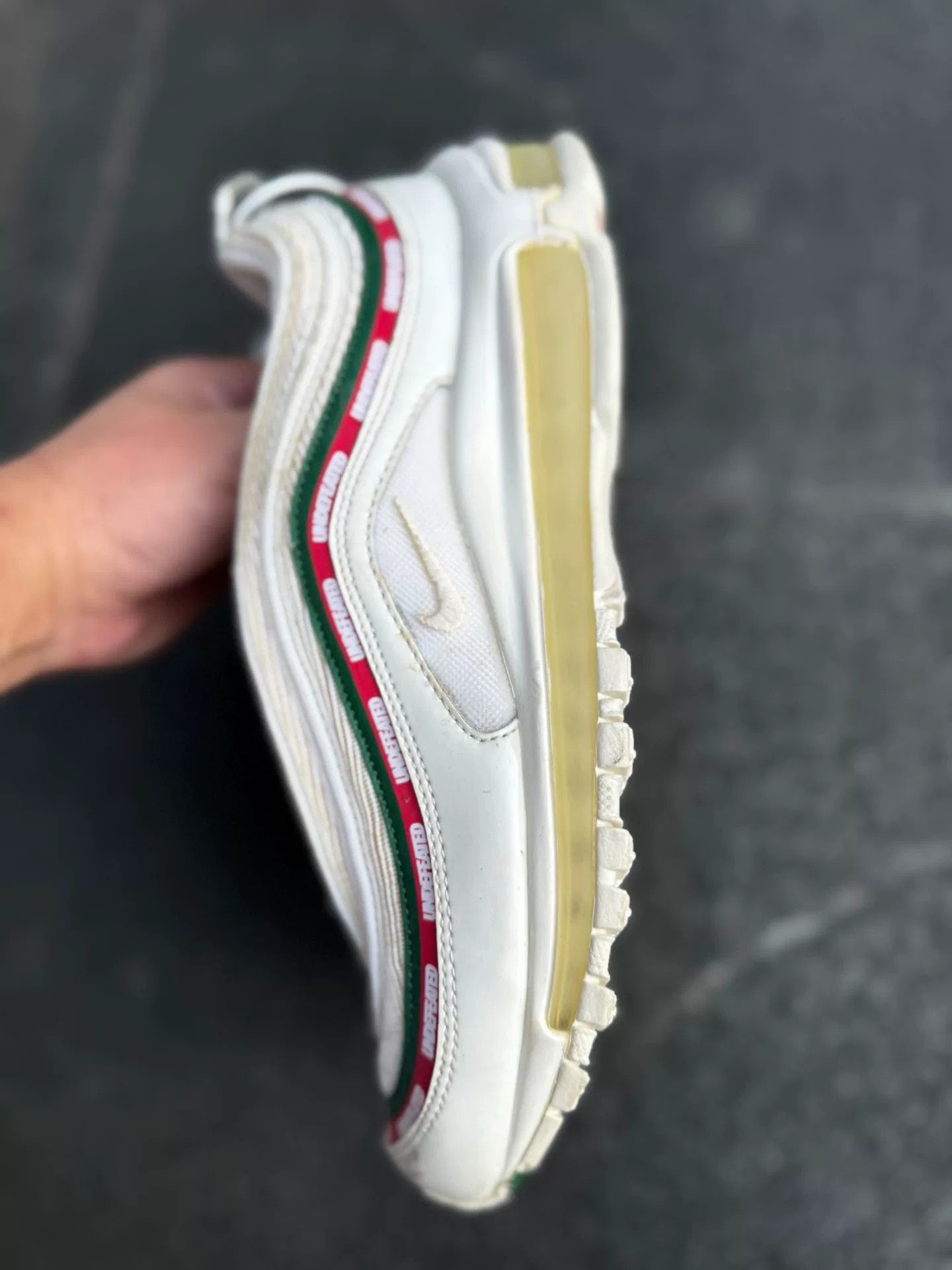 Nike UNDEFEATED Nike Air Max 97 White Sneakers Size US 9 / EU 42 - 7 Thumbnail