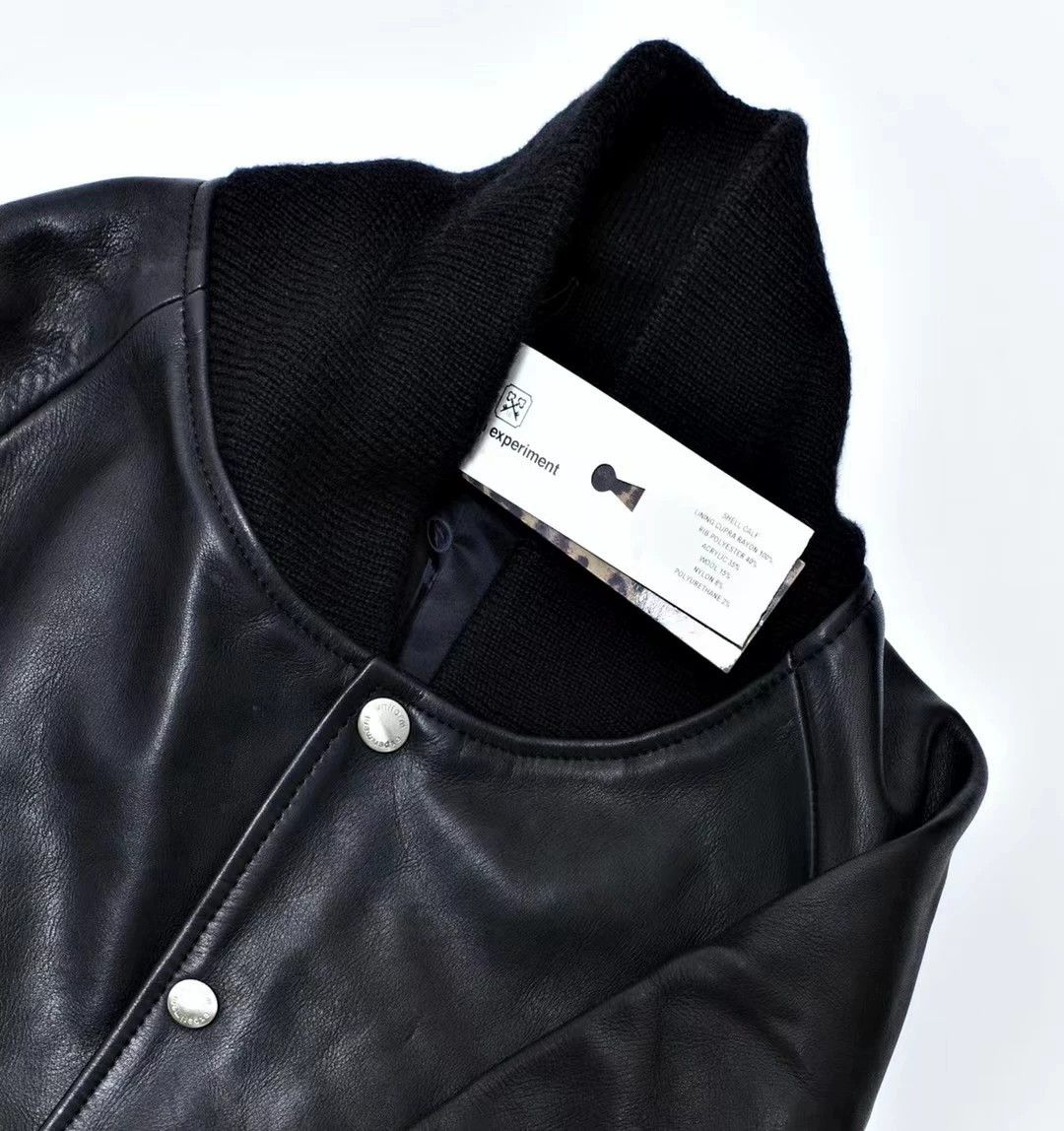 uniform experiment Uniform Experiment UE Leather Baseball Jacket Size US L / EU 52-54 / 3 - 5 Thumbnail