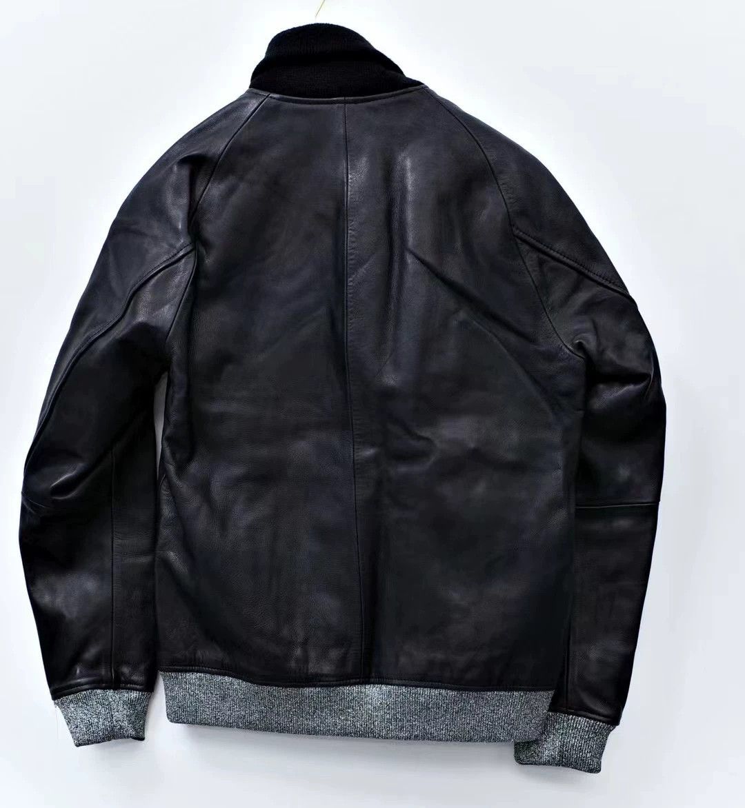uniform experiment Uniform Experiment UE Leather Baseball Jacket Size US L / EU 52-54 / 3 - 2 Thumbnail