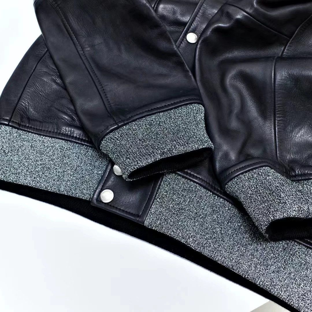 uniform experiment Uniform Experiment UE Leather Baseball Jacket Size US L / EU 52-54 / 3 - 6 Thumbnail
