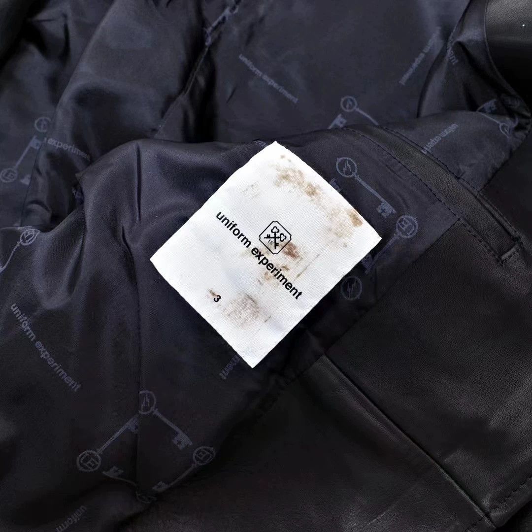 uniform experiment Uniform Experiment UE Leather Baseball Jacket Size US L / EU 52-54 / 3 - 8 Thumbnail