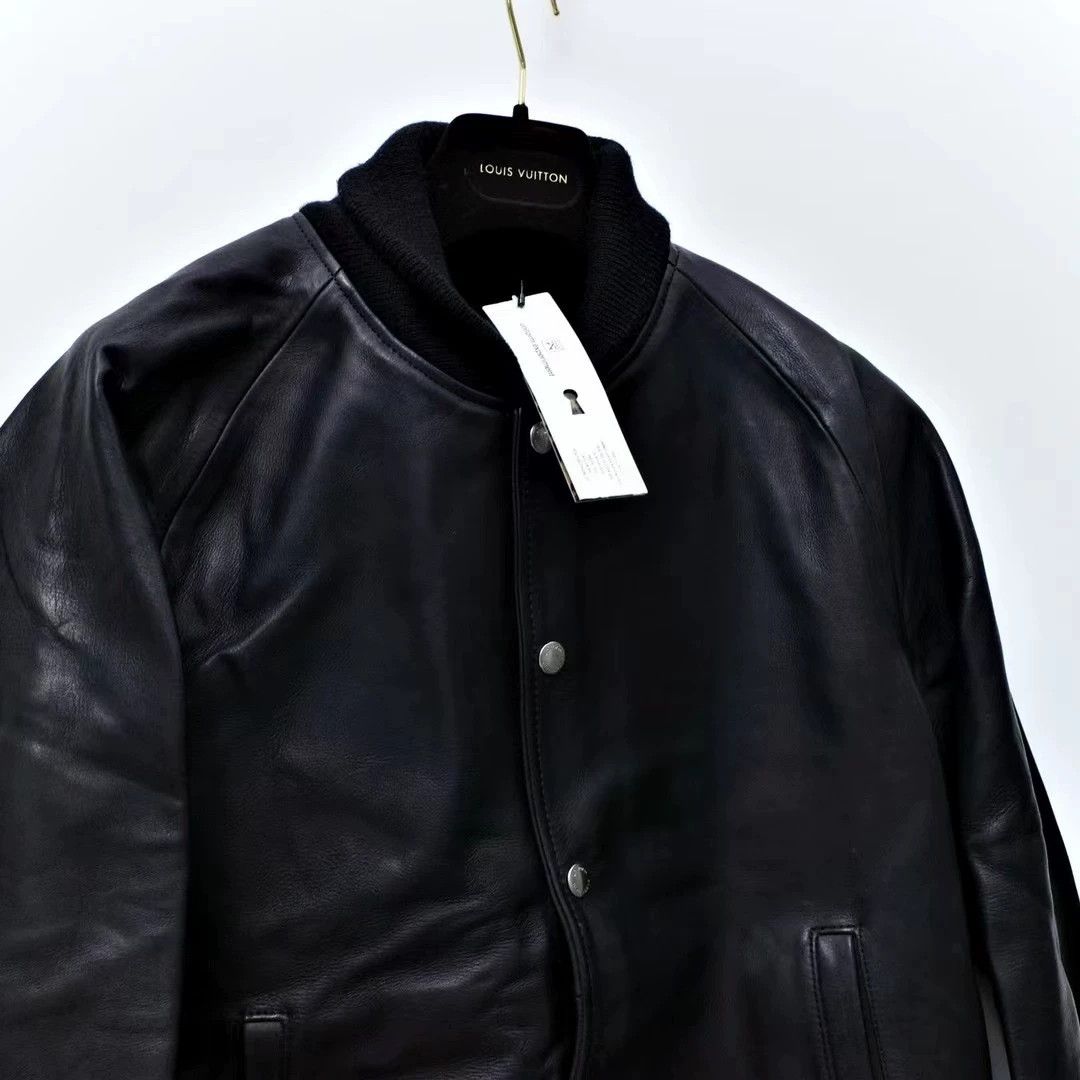 uniform experiment Uniform Experiment UE Leather Baseball Jacket Size US L / EU 52-54 / 3 - 4 Thumbnail