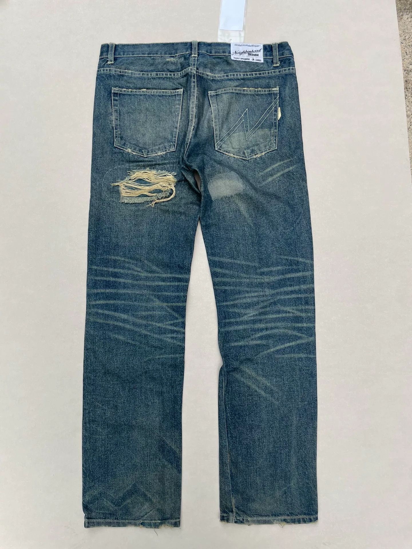Neighborhood Neighborhood 02 Savage Washed Narrow Jeans Size US 26 / EU 42 - 2 Thumbnail