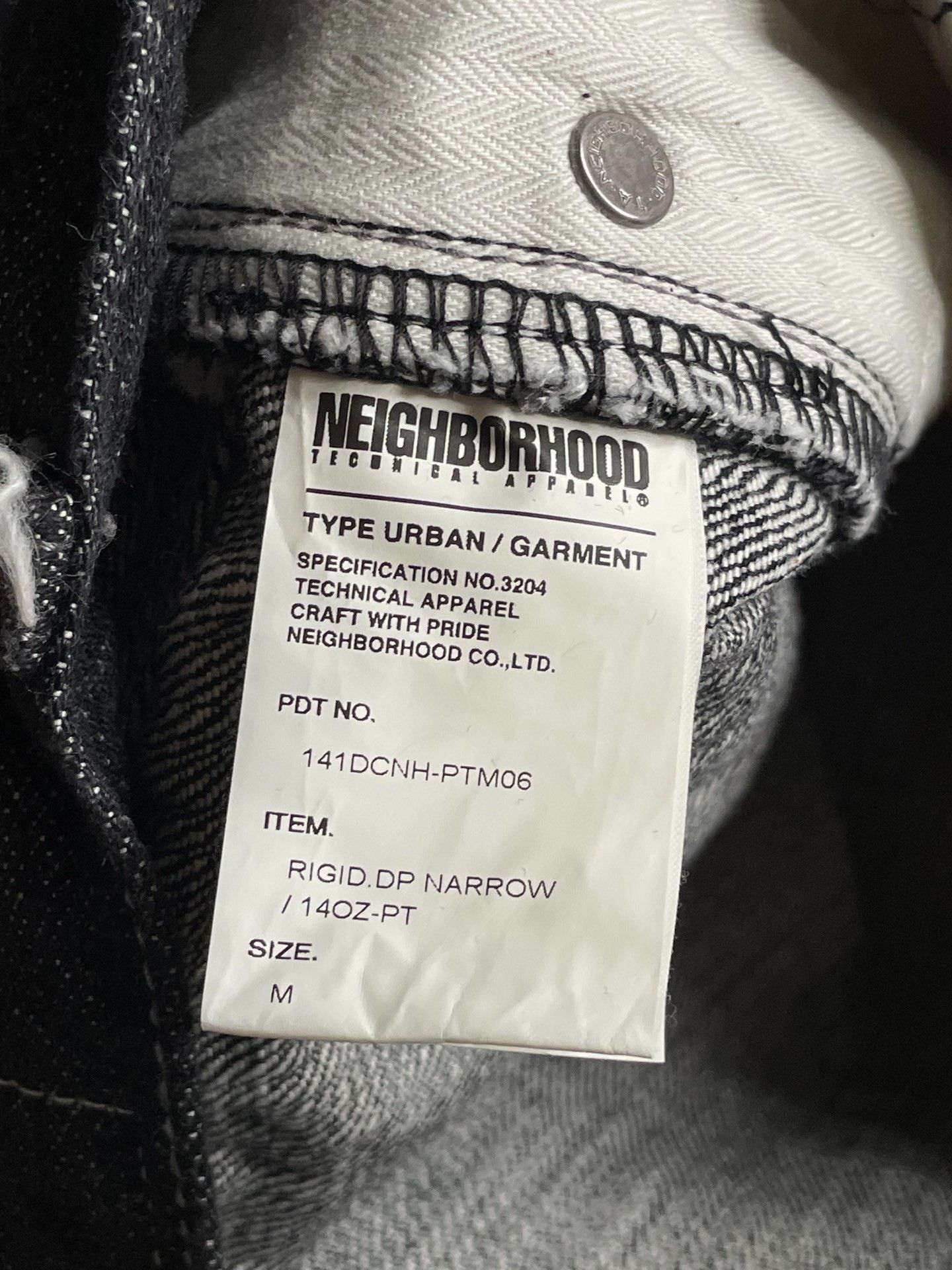 Neighborhood NEIGHBORHOOD RIGID.DP NARROW Jeans 14ss Size US 29 - 7 Thumbnail