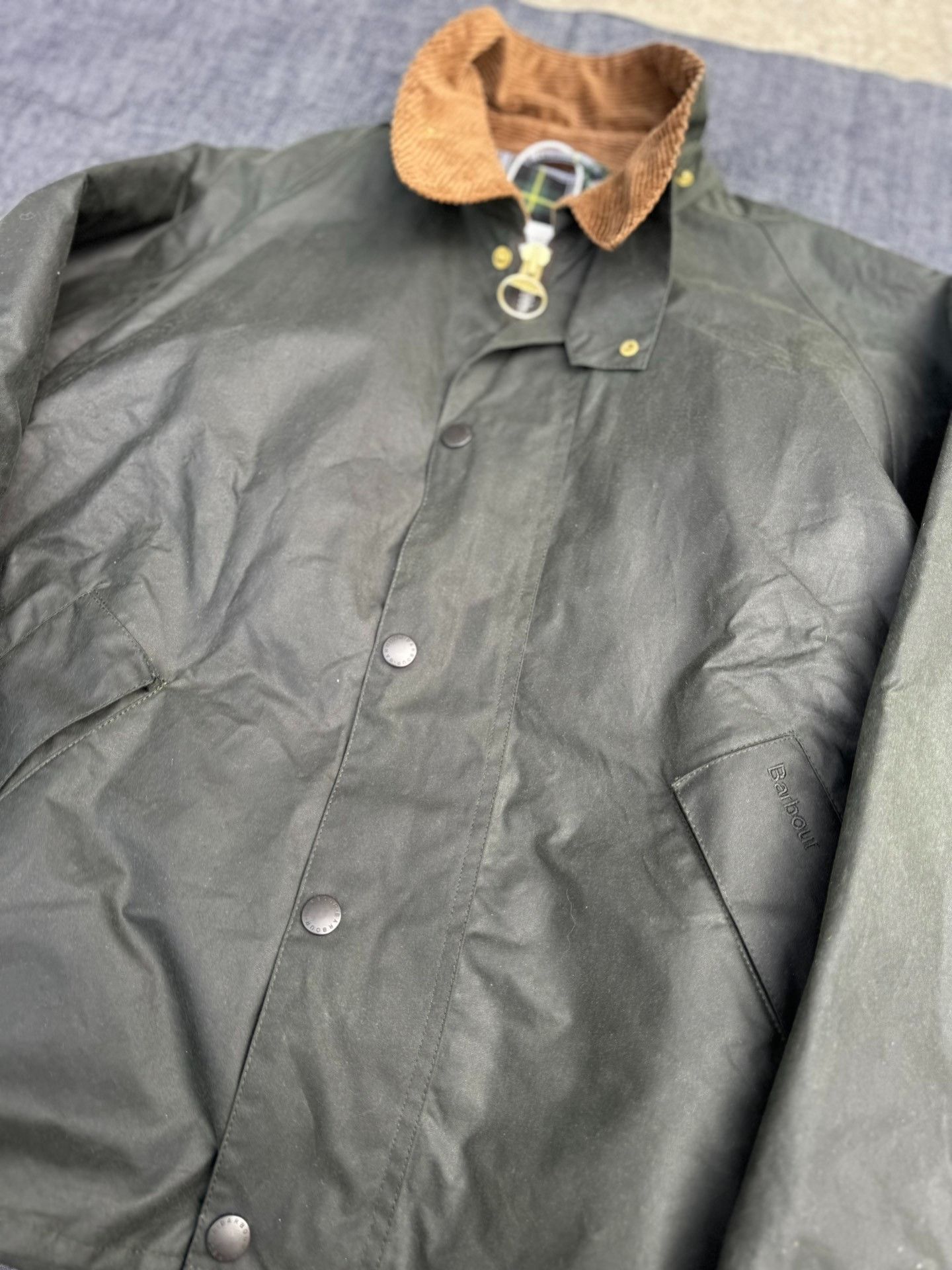 Barbour Barbour Transporter 130th Anniversary Wax Jacket Size US XXS / EU 40 - 6 Thumbnail