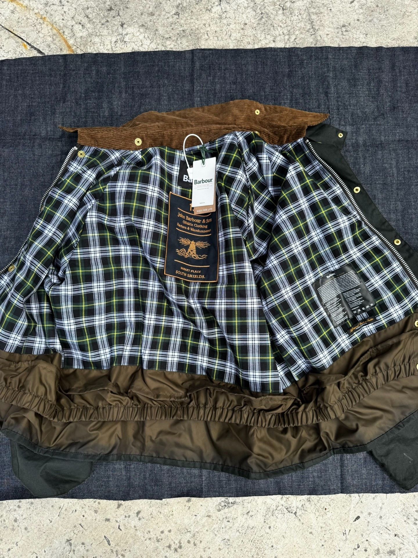 Barbour Barbour Transporter 130th Anniversary Wax Jacket Size US XXS / EU 40 - 2 Thumbnail