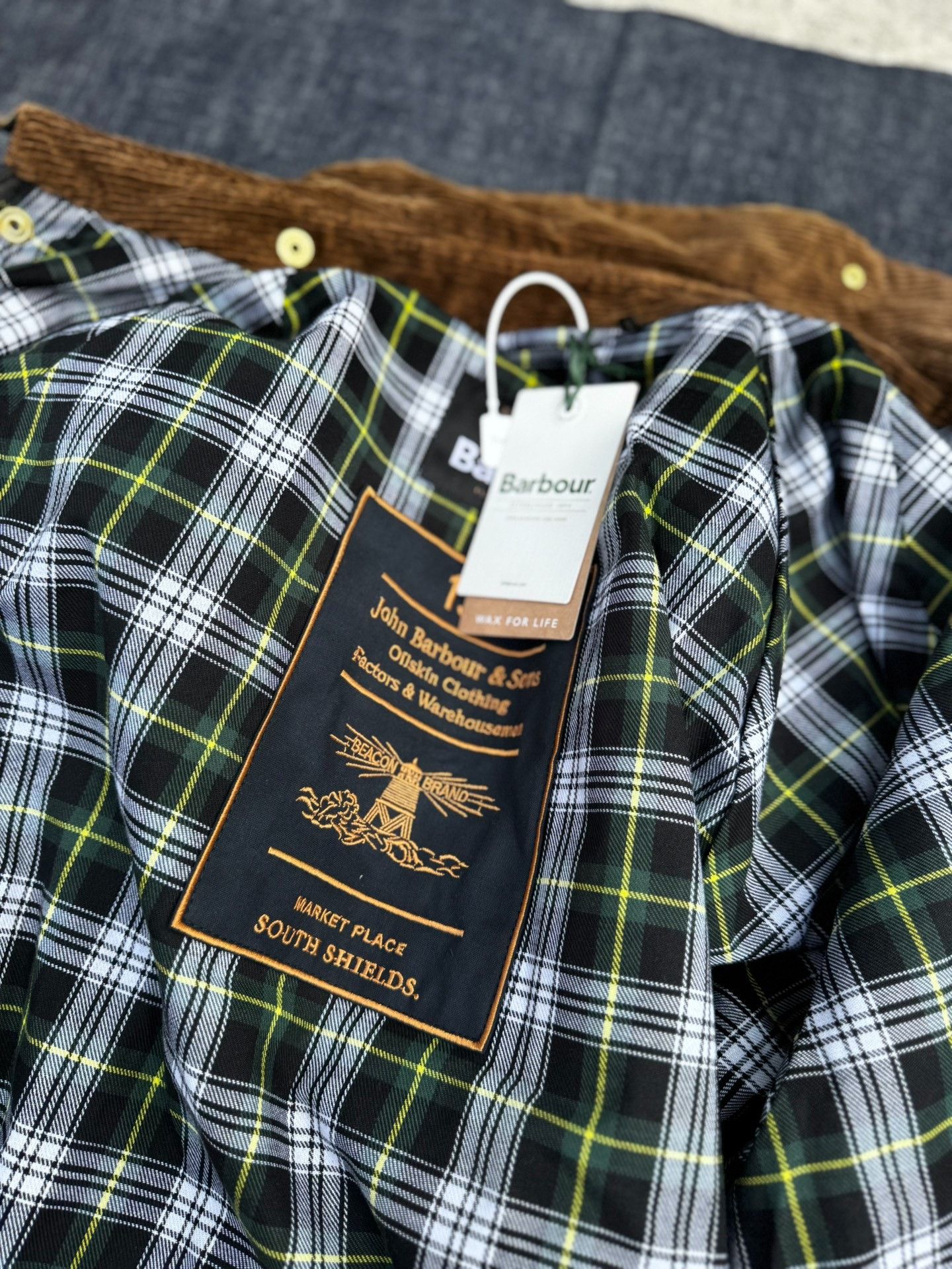 Barbour Barbour Transporter 130th Anniversary Wax Jacket Size US XXS / EU 40 - 3 Thumbnail