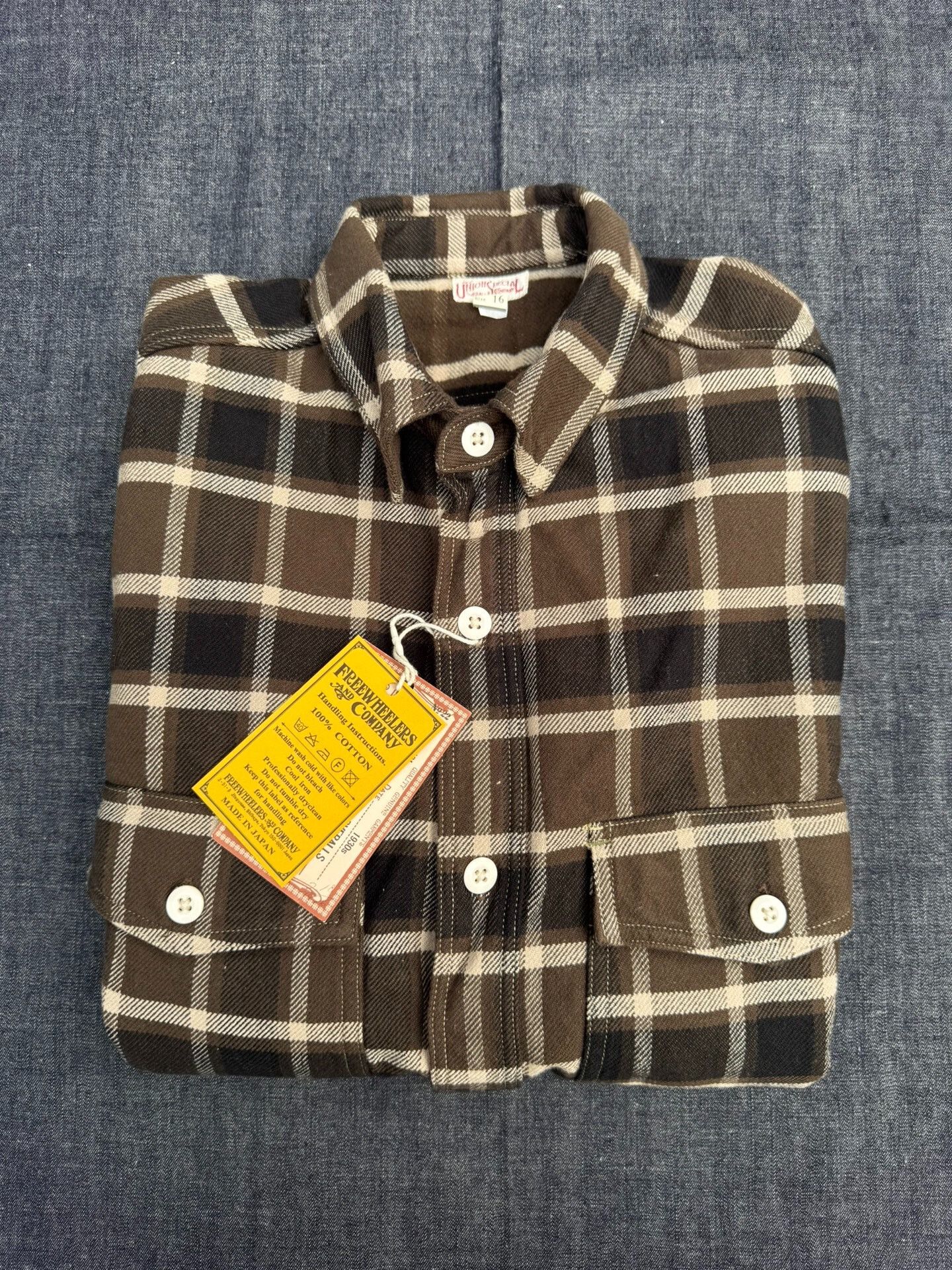 Freewheelers Freewheelers 1930s Vintage Work Shirt Size US M / EU 48-50 / 2 - 4 Thumbnail
