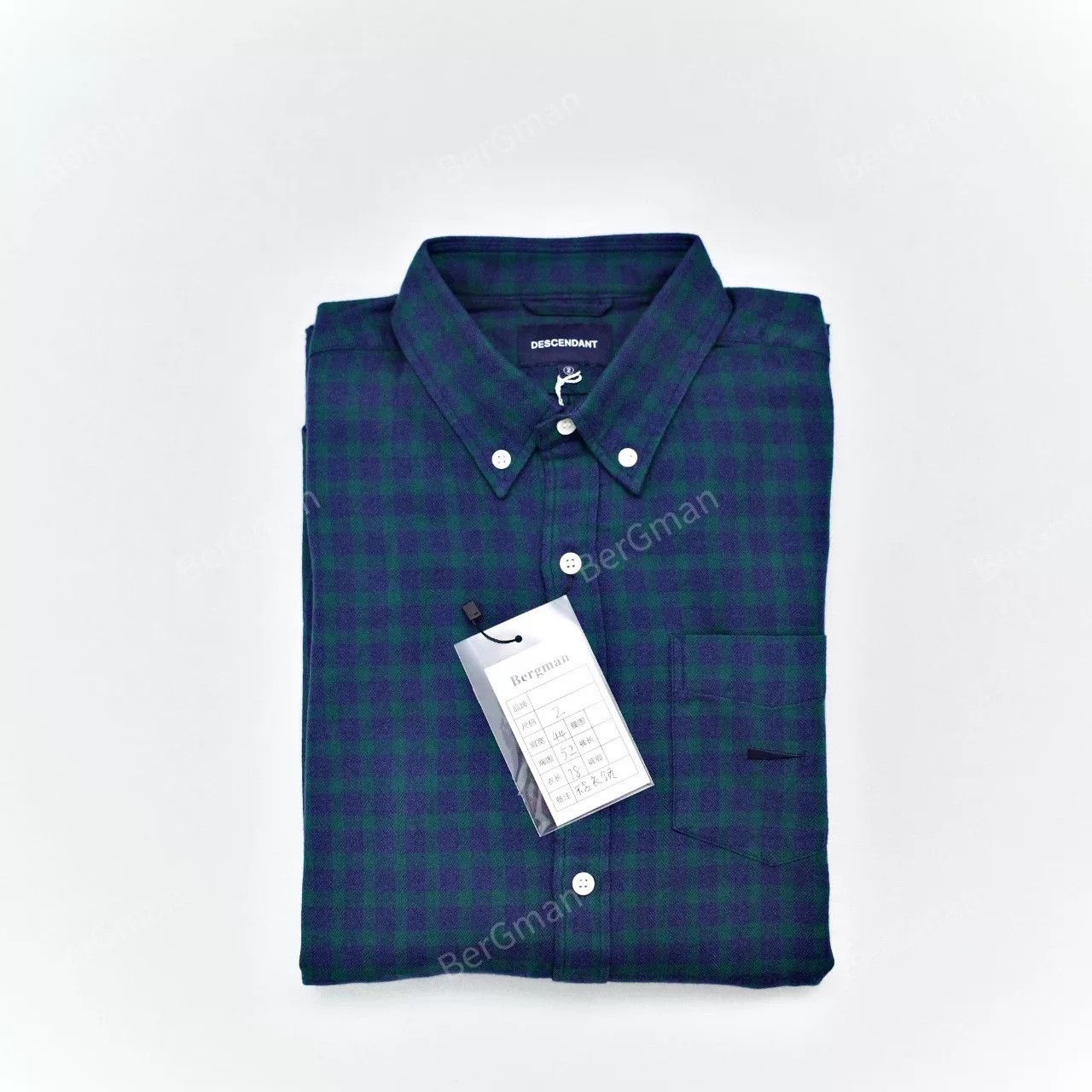 Descendant Descendant 16SS Royal B.D. LS Check Size US L / EU 52-54 / 3 - 9 Thumbnail