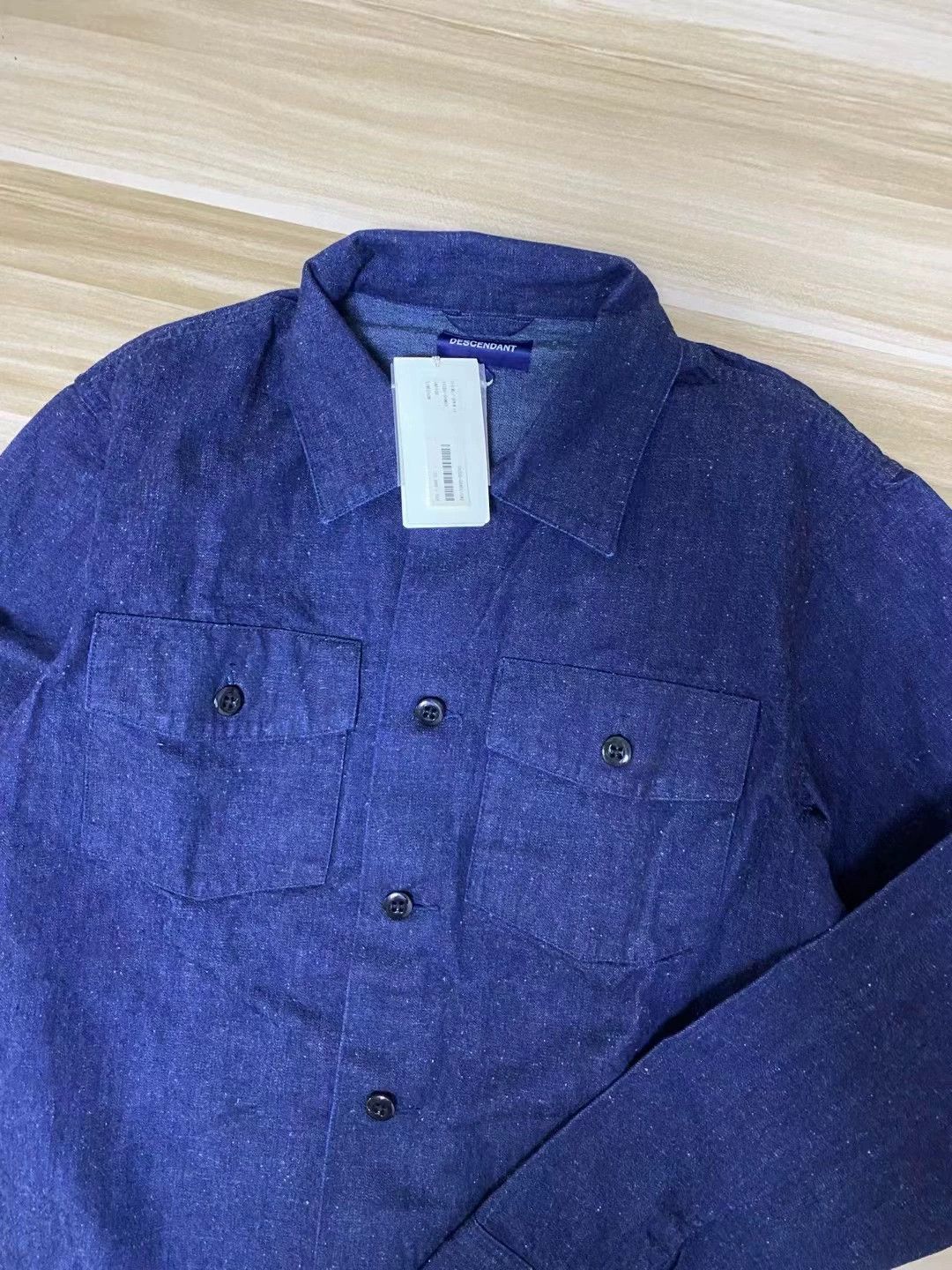 Descendant Descendant 16AW Denim Shirt Size US M / EU 48-50 / 2 - 3 Thumbnail