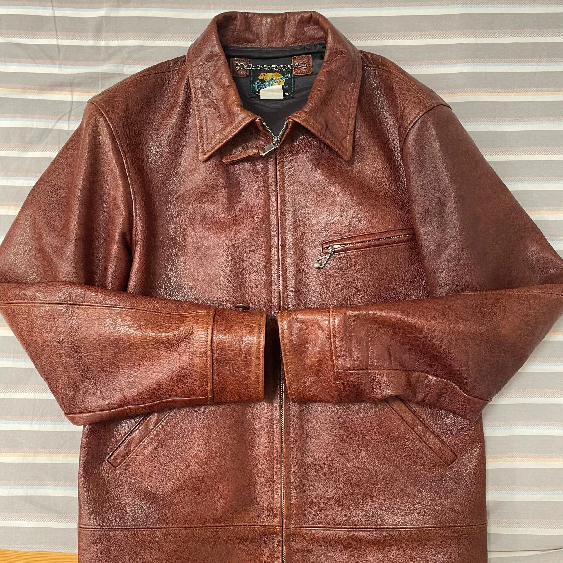 Rainbow Country Rainbow Country 1930 Leather Jacket Size US XS / EU 42 / 0 - 6 Thumbnail