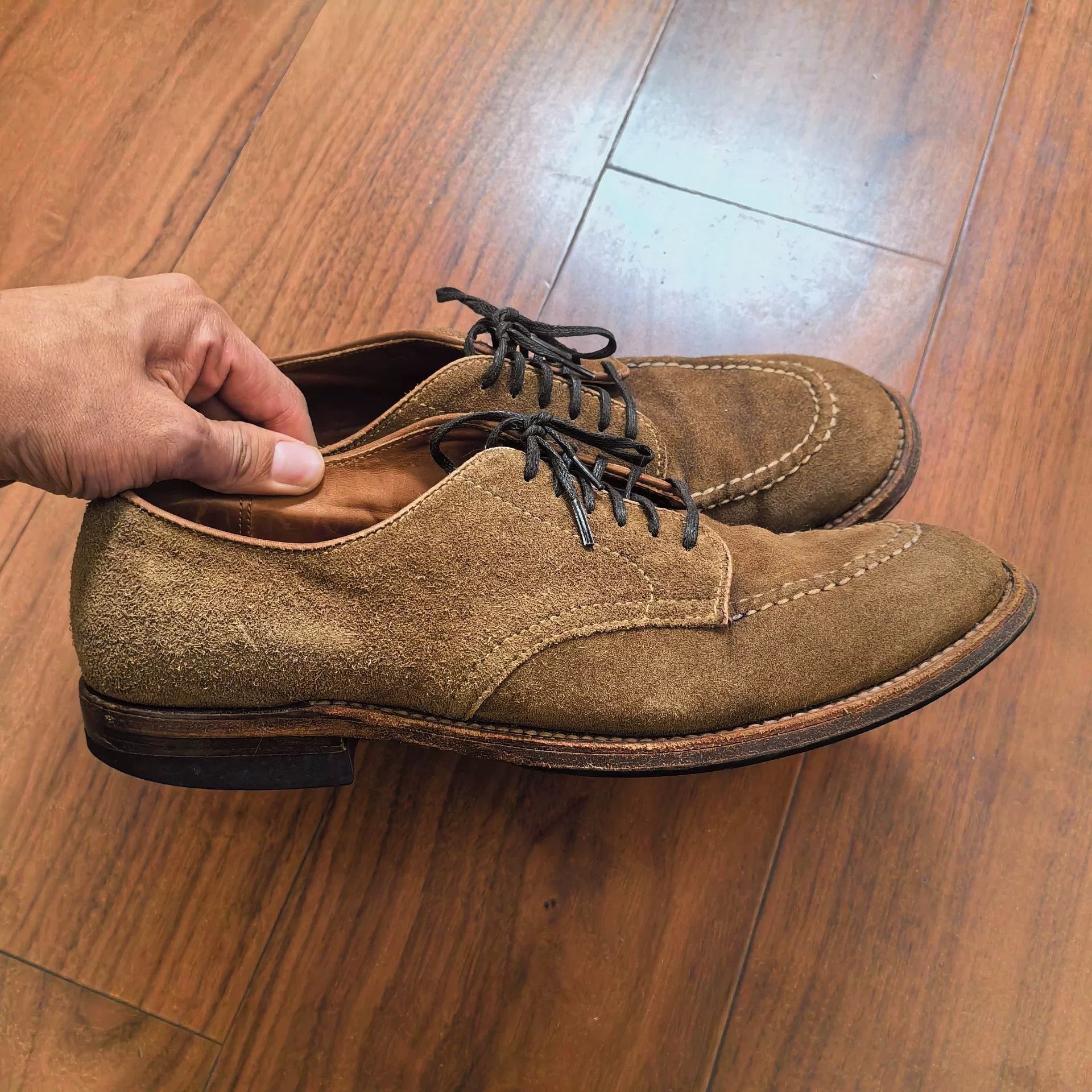 Alden Alden 379X Low-Top Suede Work Shoe Size US 9 / EU 42 - 2 Thumbnail