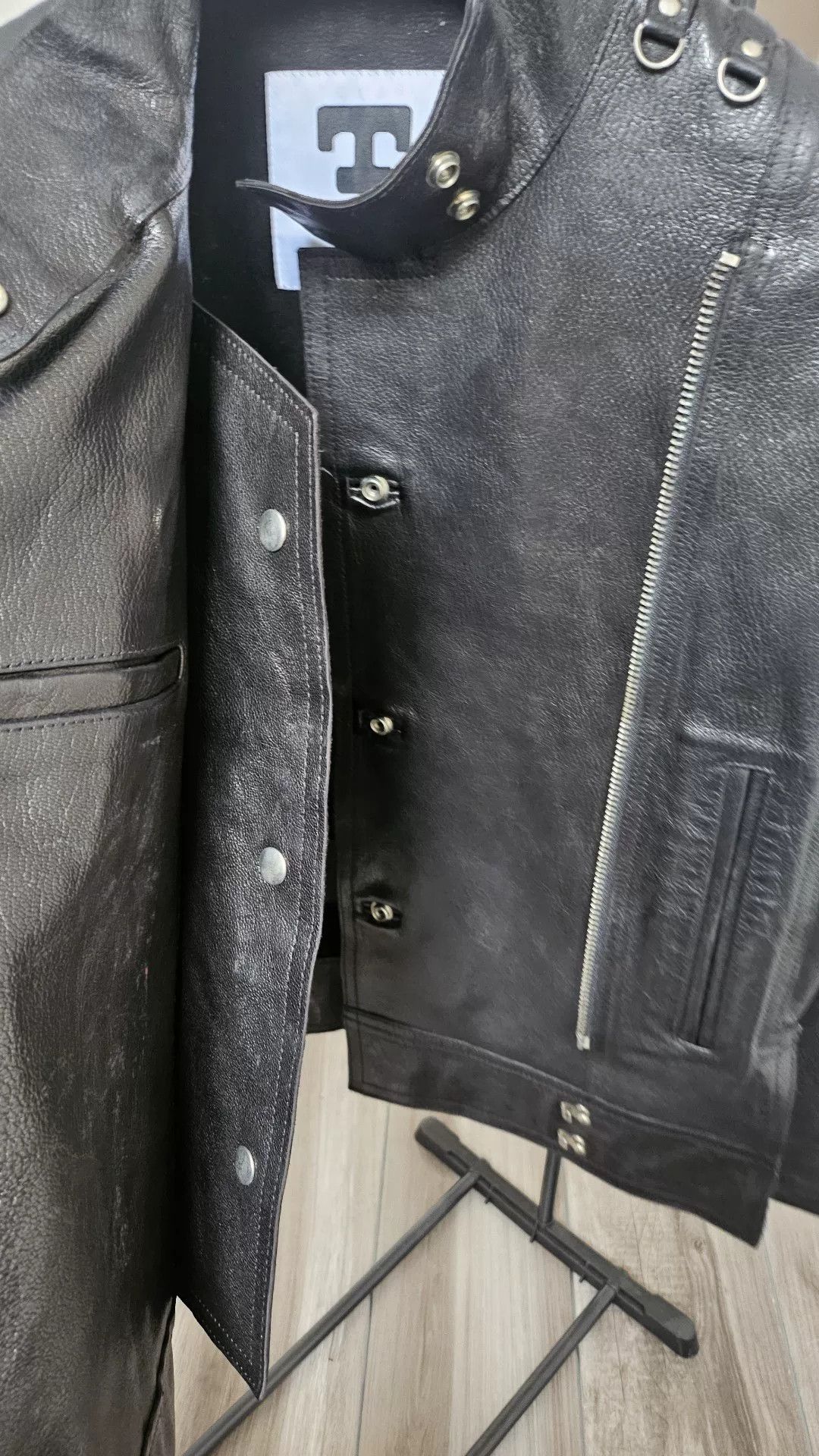 Tellason Tellason Horsehide Motorcycle Leather Jacket Size US L / EU 52-54 / 3 - 4 Thumbnail