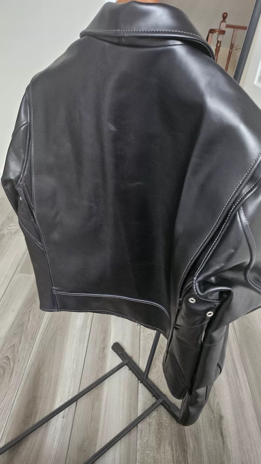 Schott Schott Horsehide Motorcycle Leather Jacket Size US XXS / EU 40 - 4 Thumbnail