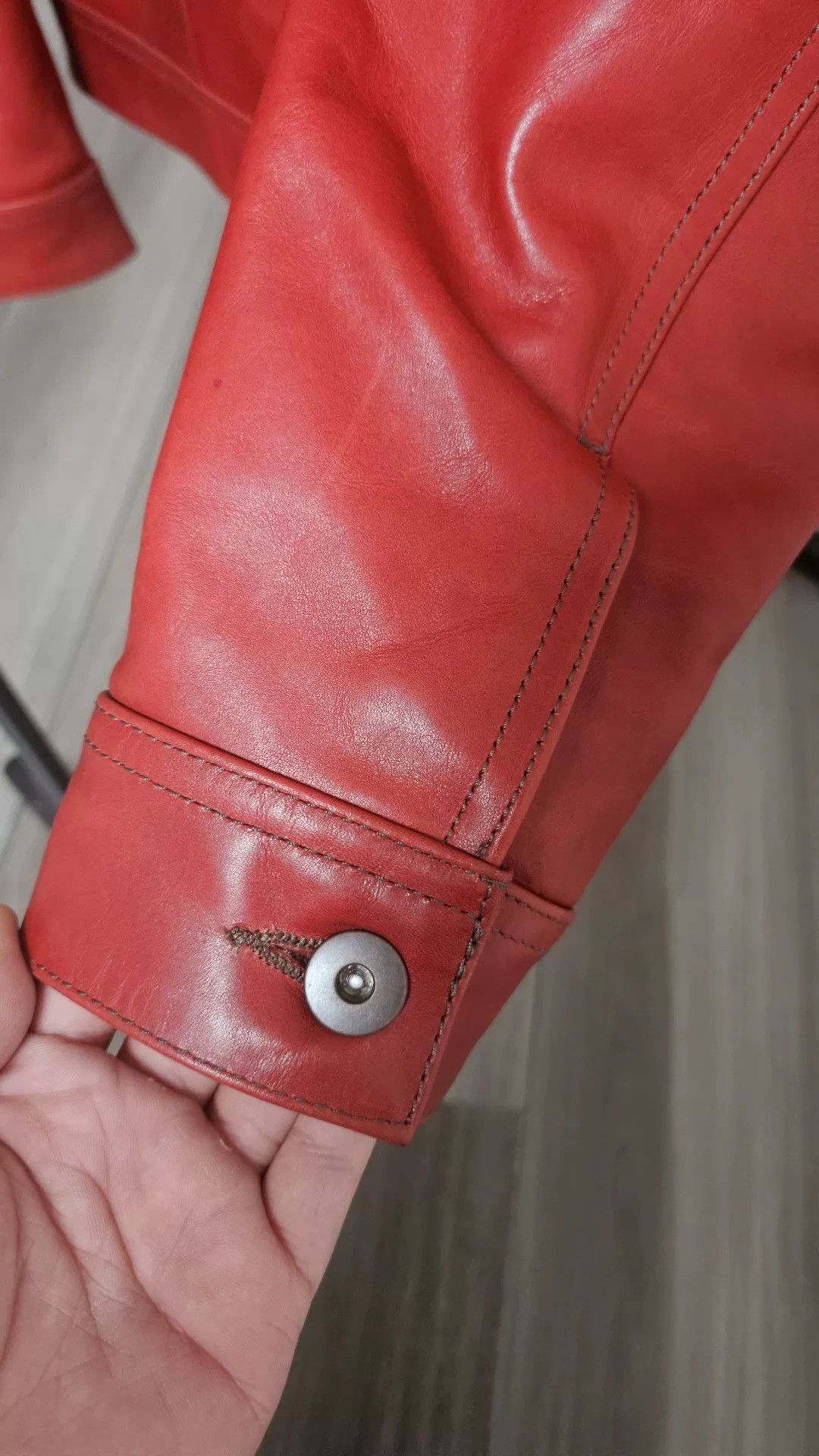 Tellason Tellason Horsehide Storm Rider Jacket Size US L / EU 52-54 / 3 - 3 Thumbnail
