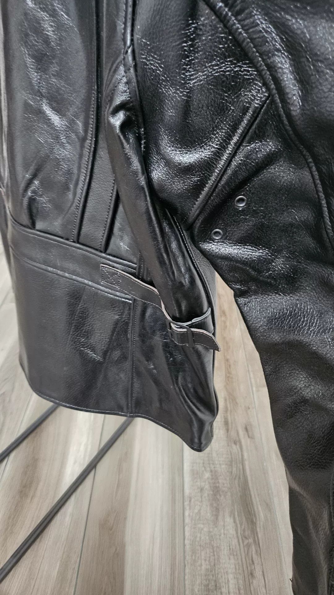 Schott Schott Accordion Style Leather Jacket Size US XXS / EU 40 - 7 Thumbnail