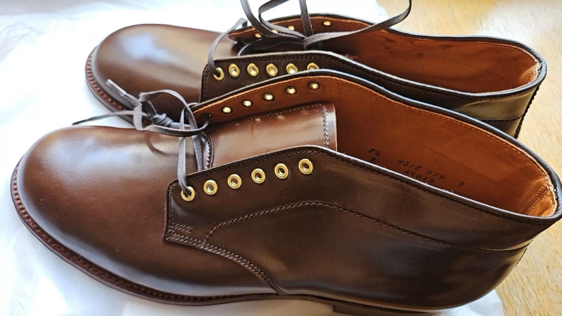 Alden Alden Orange Chukka Desert Boot Size US 8.5 / EU 41-42 - 5 Thumbnail