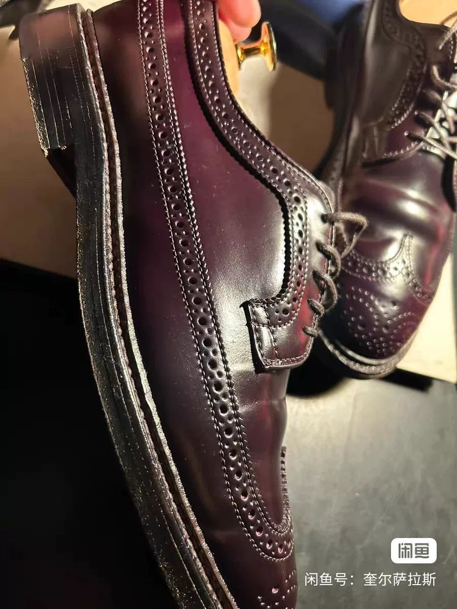 Alden Alden 975 Horween Shell Cordovan Shoes Size US 10 / EU 43 - 2 Thumbnail